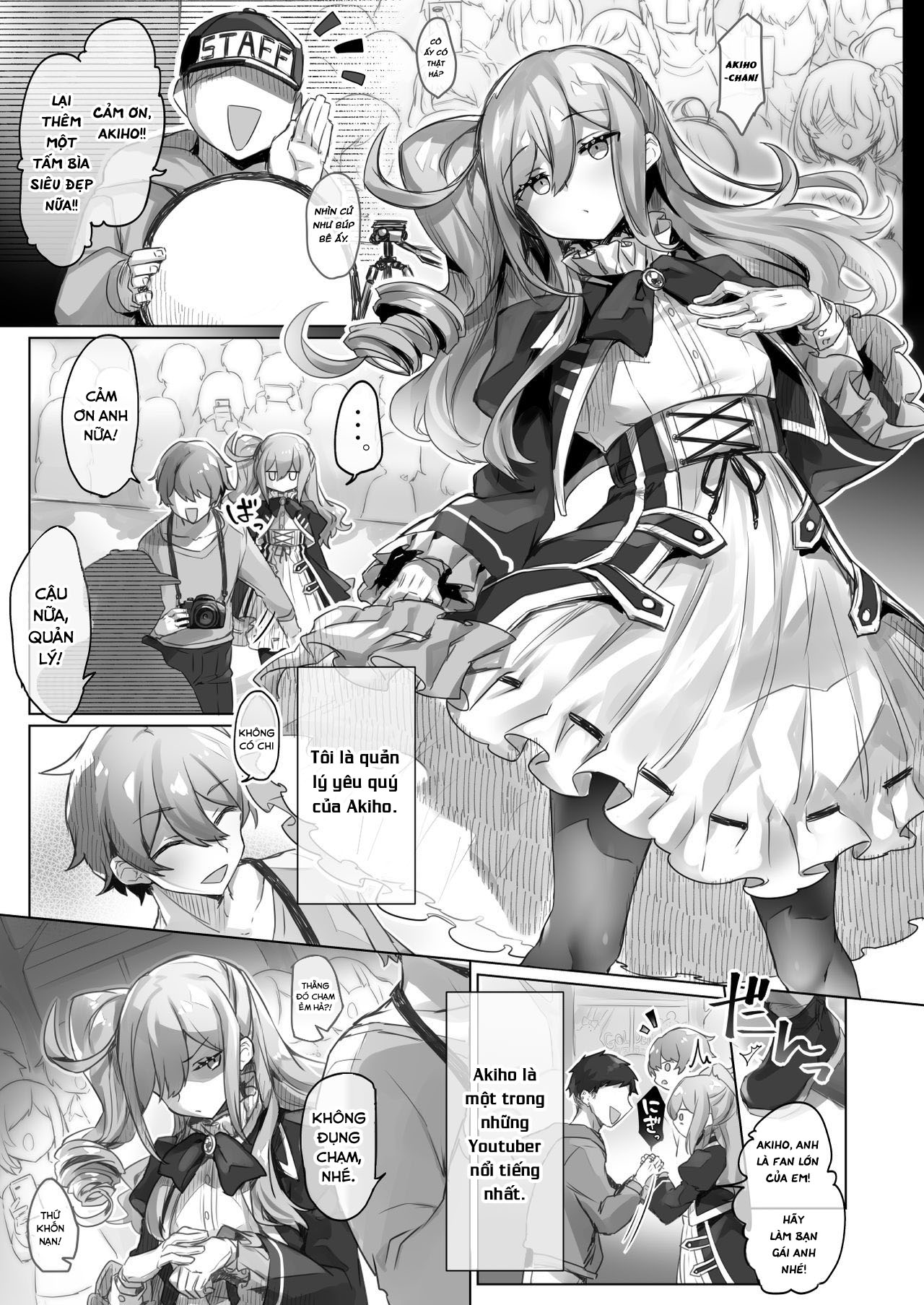 Đọc truyện hentai Streamer Giả Gái Muốn Được Làm Onee-chan - OneShot