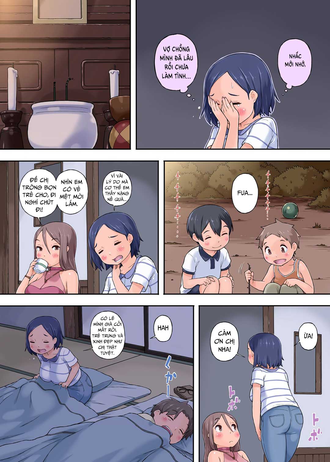 Đọc truyện hentai Aunt Cucking - About My Nephew's Dick Being Too Big - Oneshot
