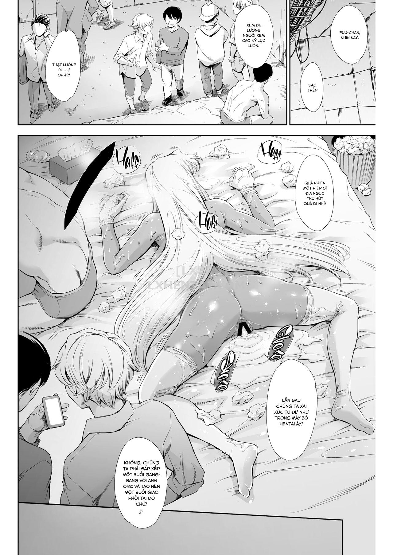 Đọc truyện hentai THE LUCKY HOLE Makai Kishi-sama wa Bokura no Onaho - Oneshot