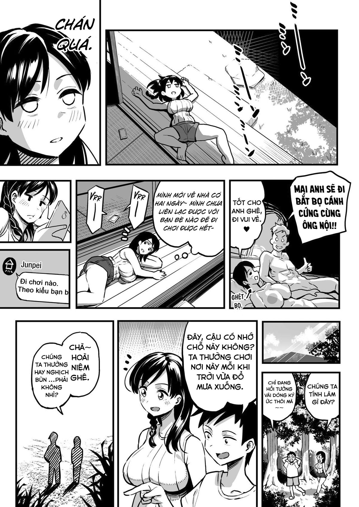 Đọc truyện hentai Tháng 8, 10 Năm Sau, Với Cậu. - Chap 1