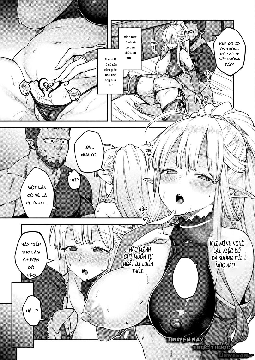 Đọc truyện hentai Himono Elf, Kozukuri o Suru - Oneshot [Múp rụp]