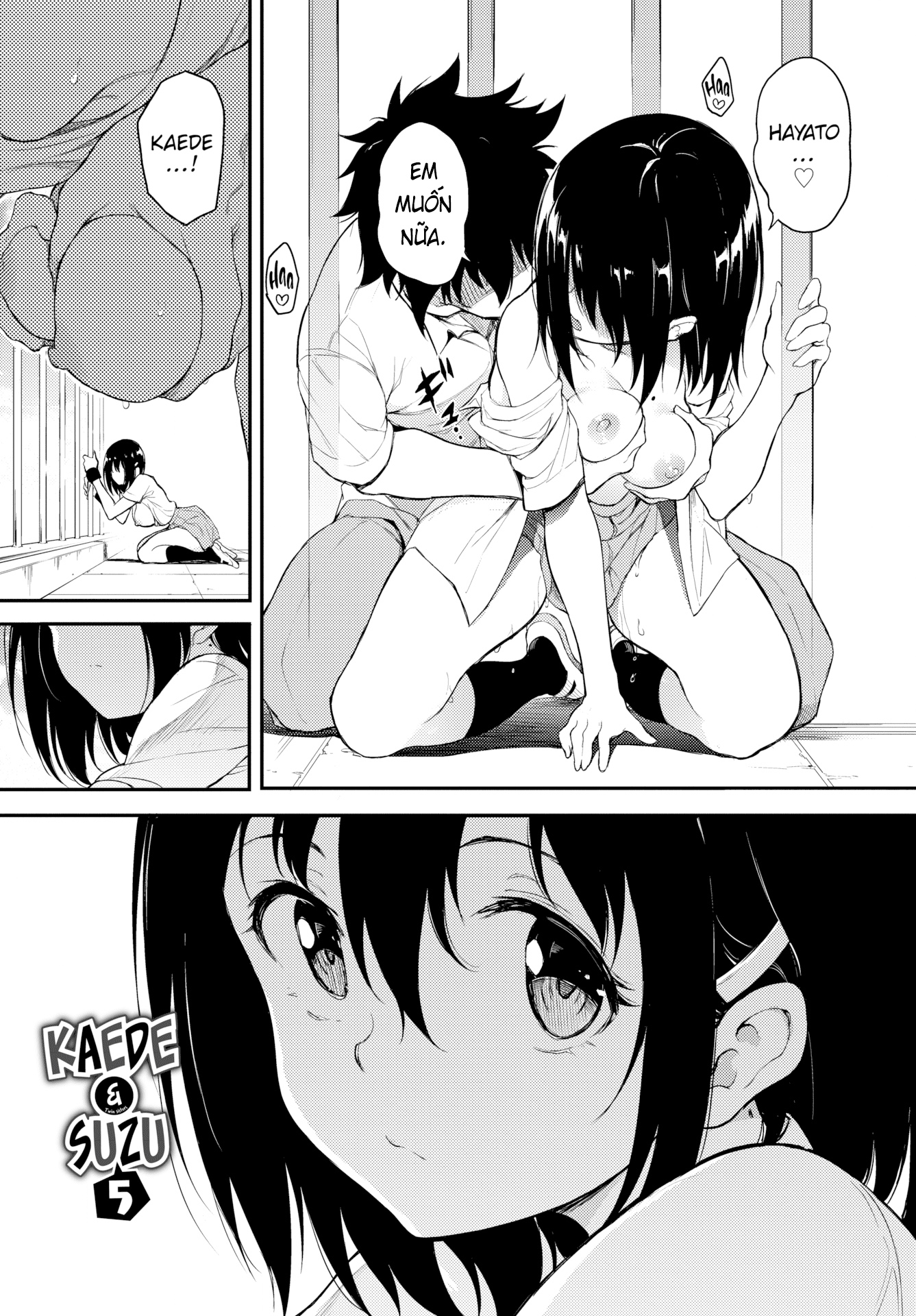 Đọc truyện hentai Kaede & Suzu 5 - Oneshot Không Che