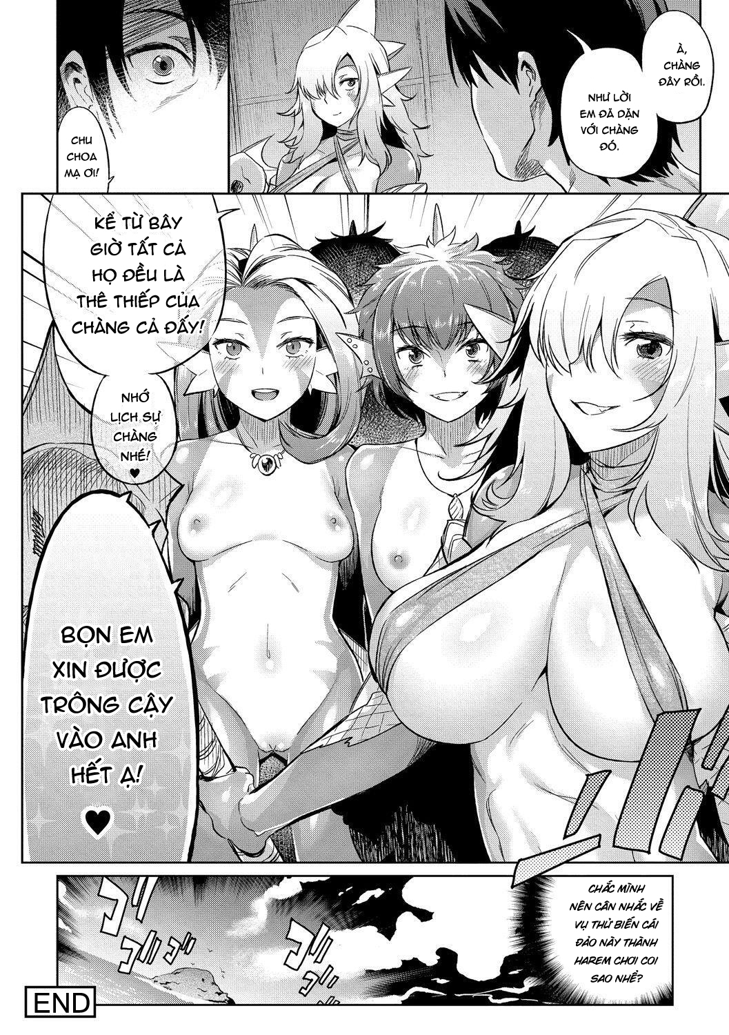 Đọc truyện hentai Gyoryuushima no Okite ~Jikyuu 1500 yen!! Gyogyou o Tetsudau Kantan na Oshigoto desu. (Dansei nomi Bashou) Kouhen~(Reup) 1Shot