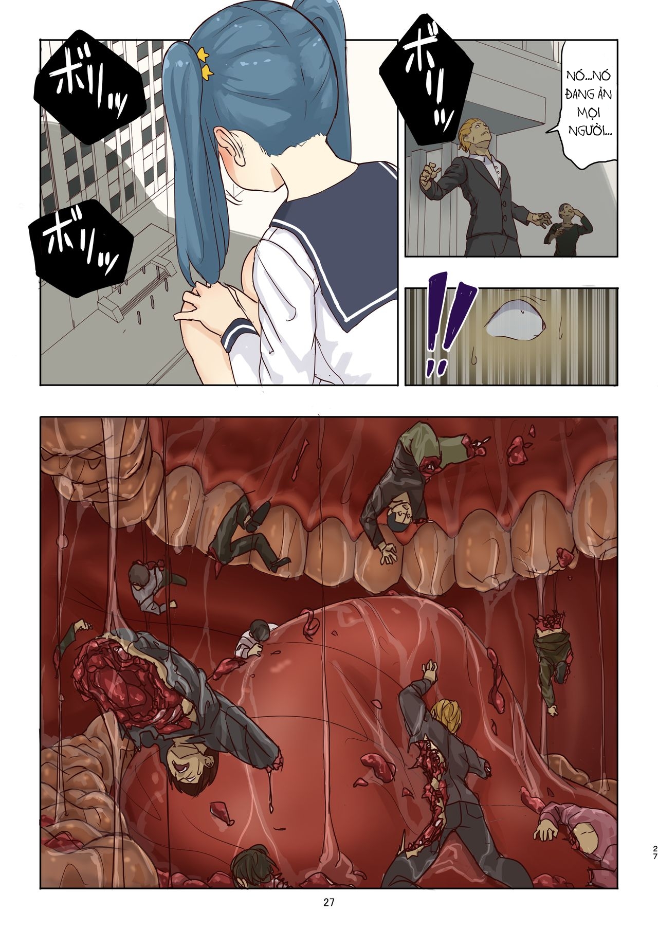 Đọc truyện hentai Tiết mục tàn sát người của bé Fondue - Chap 2