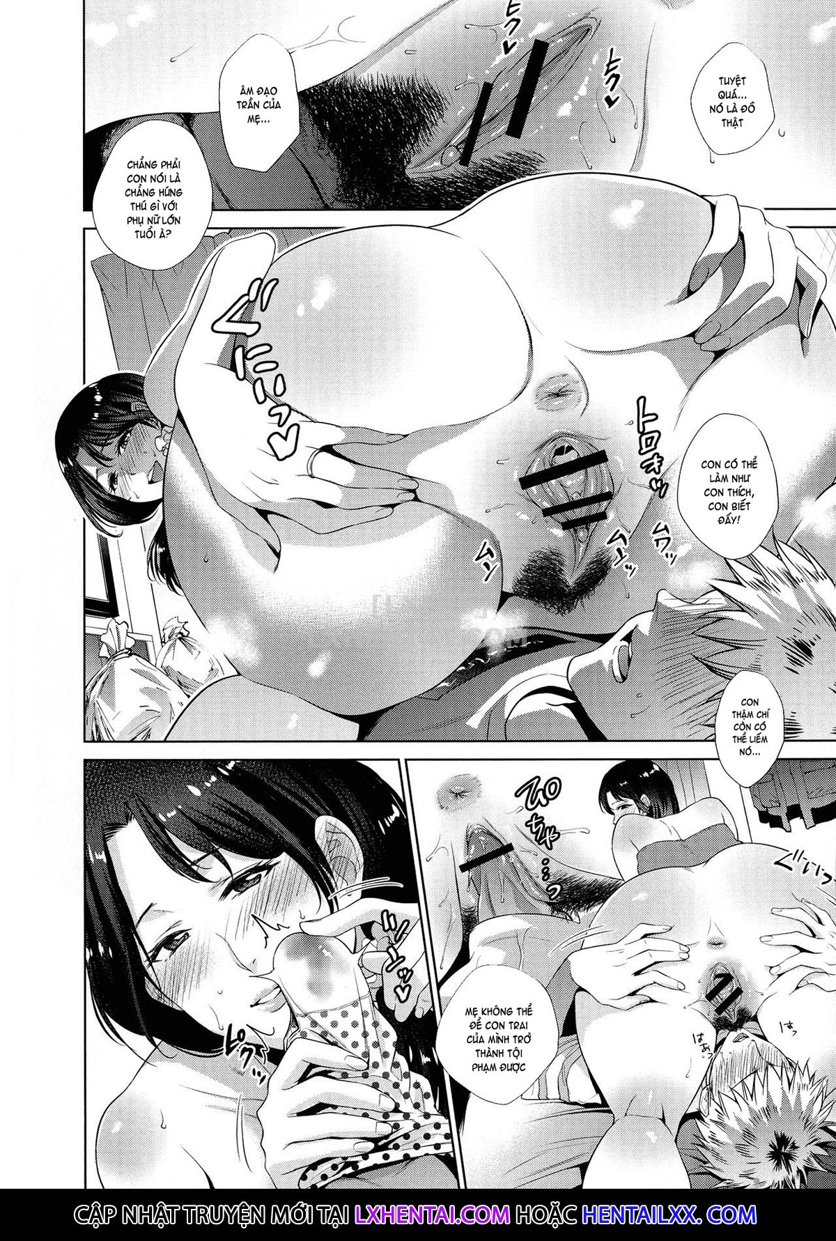 Đọc truyện hentai The Day I Connected With Mom - Chap 1