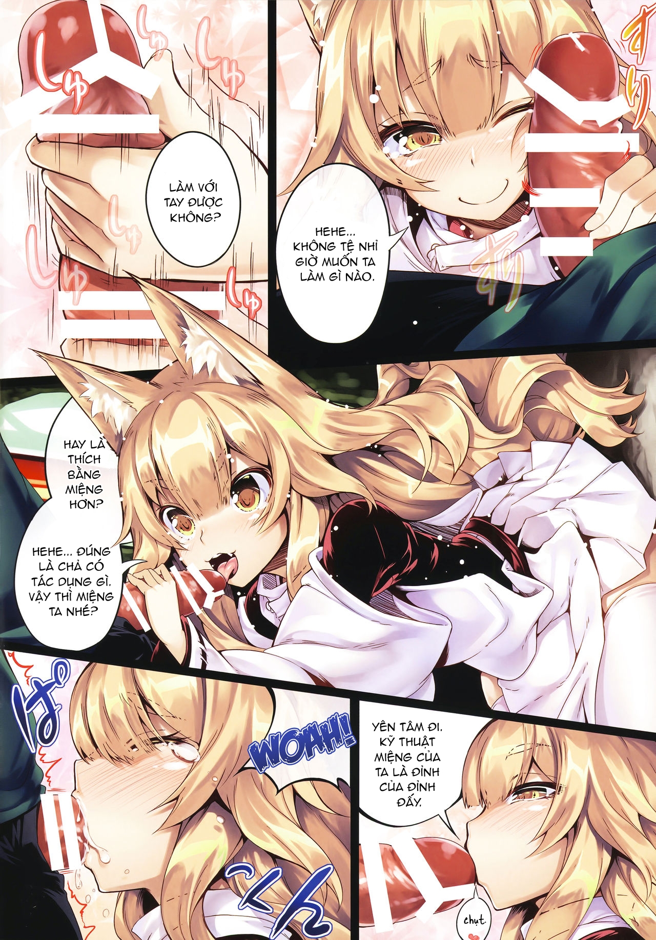 Đọc truyện hentai Địt thần cáo nổ cặc - Oneshot