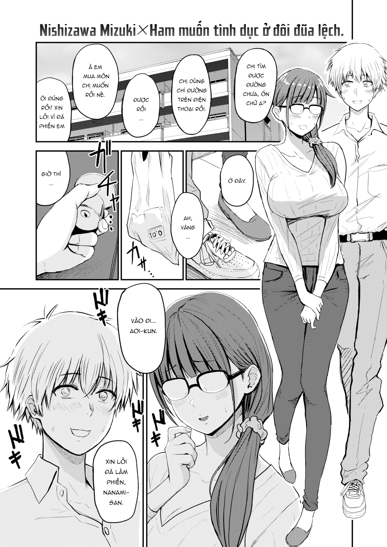 Đọc truyện hentai Ham Muốn Tình Dục Của Cặp Đôi Đũa Lệch - Oneshot