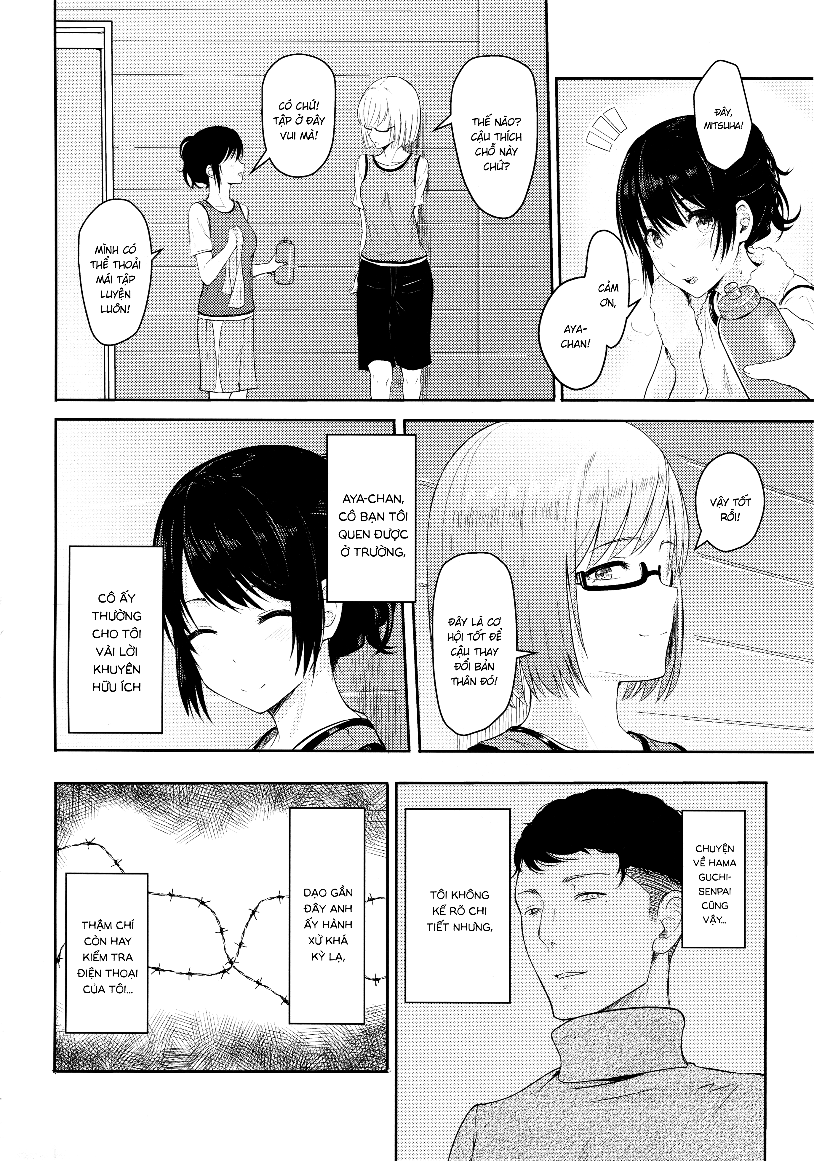 Đọc truyện hentai Mitsuha ~ Netorare ~ - Chap 4: Trại tập huấn [Mở đầu Vol II]