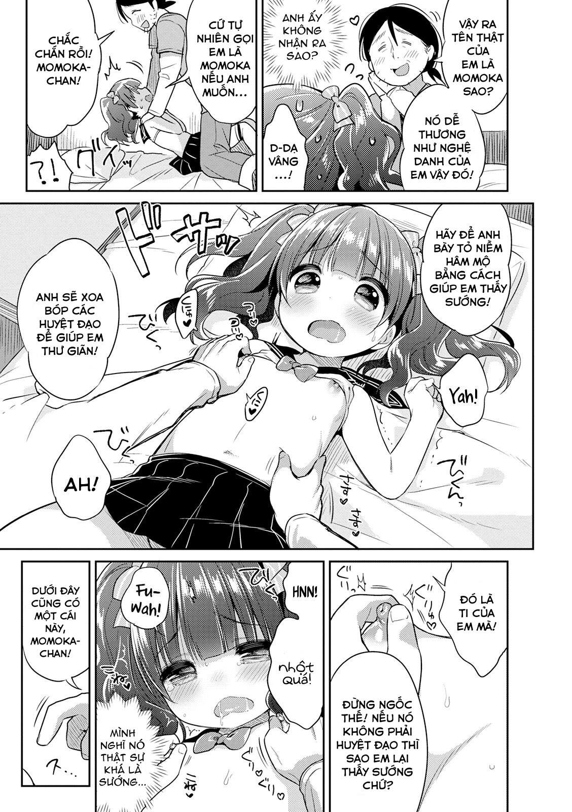 Đọc truyện hentai Hành trình trở thành idol của Momoka-chan - Oneshot