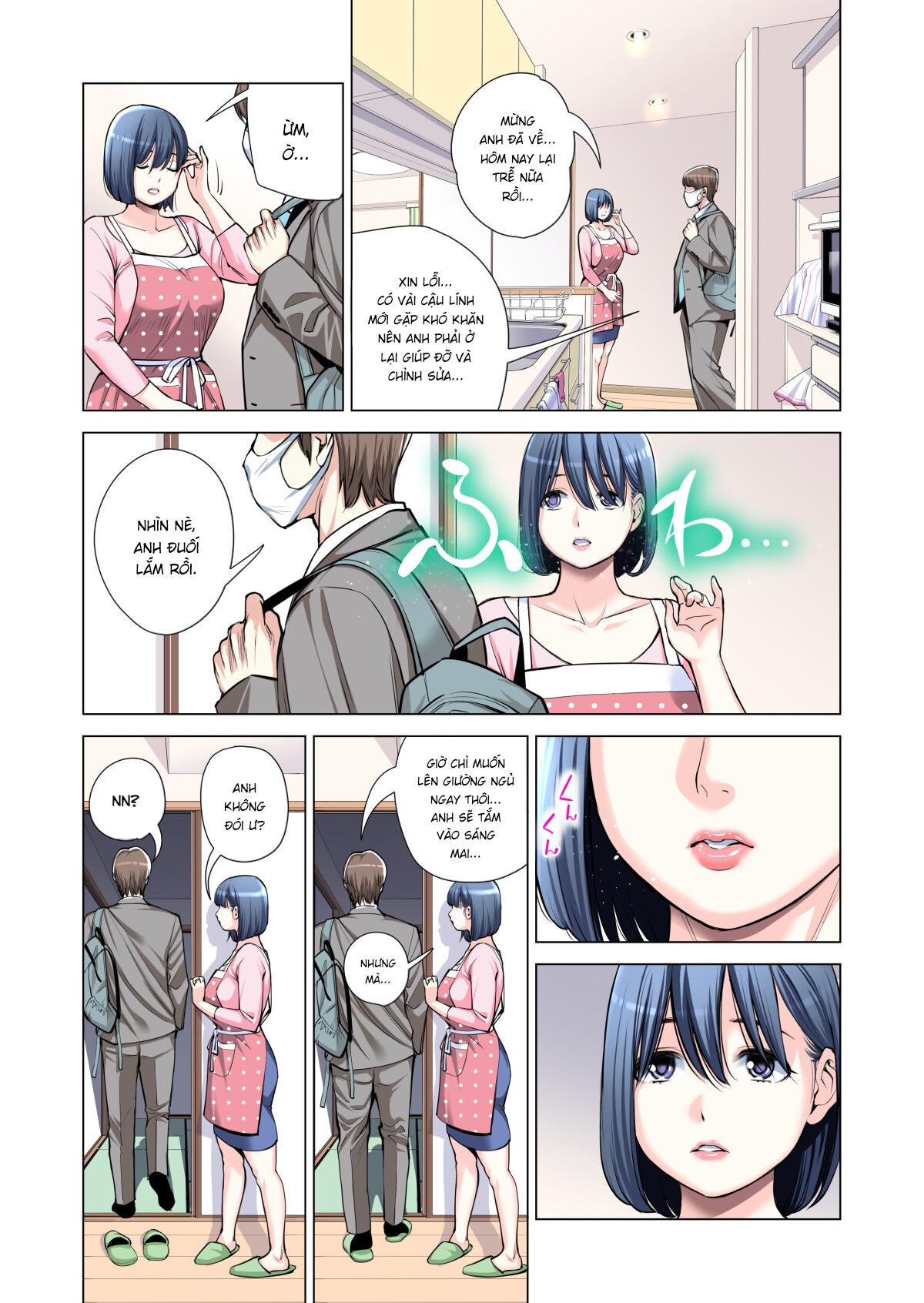 Đọc truyện hentai Những cô trợ lý đã có chồng - Chap 3 Full màu