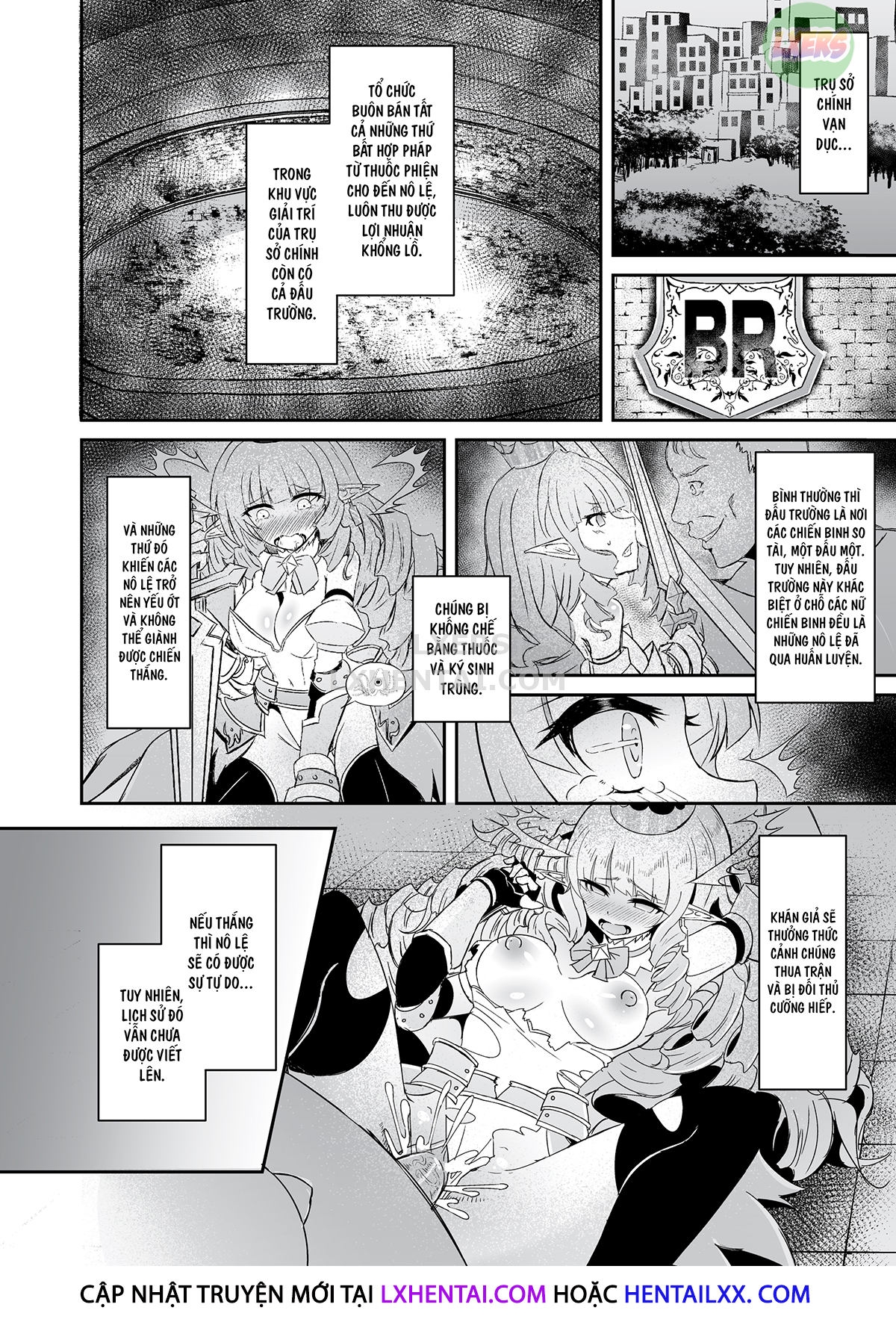 Đọc truyện hentai Nàng Elf chạy trốn - Chap 2