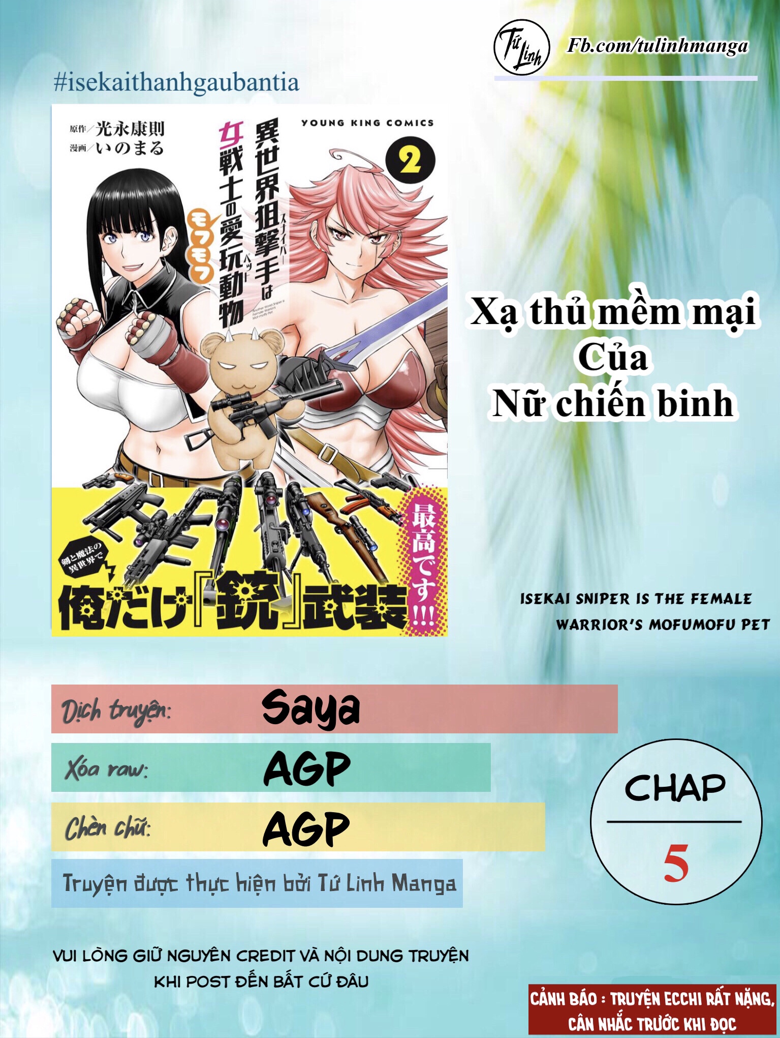 Đọc truyện hentai Xạ thủ mềm mại của Nữ chiến binh - Chap 5