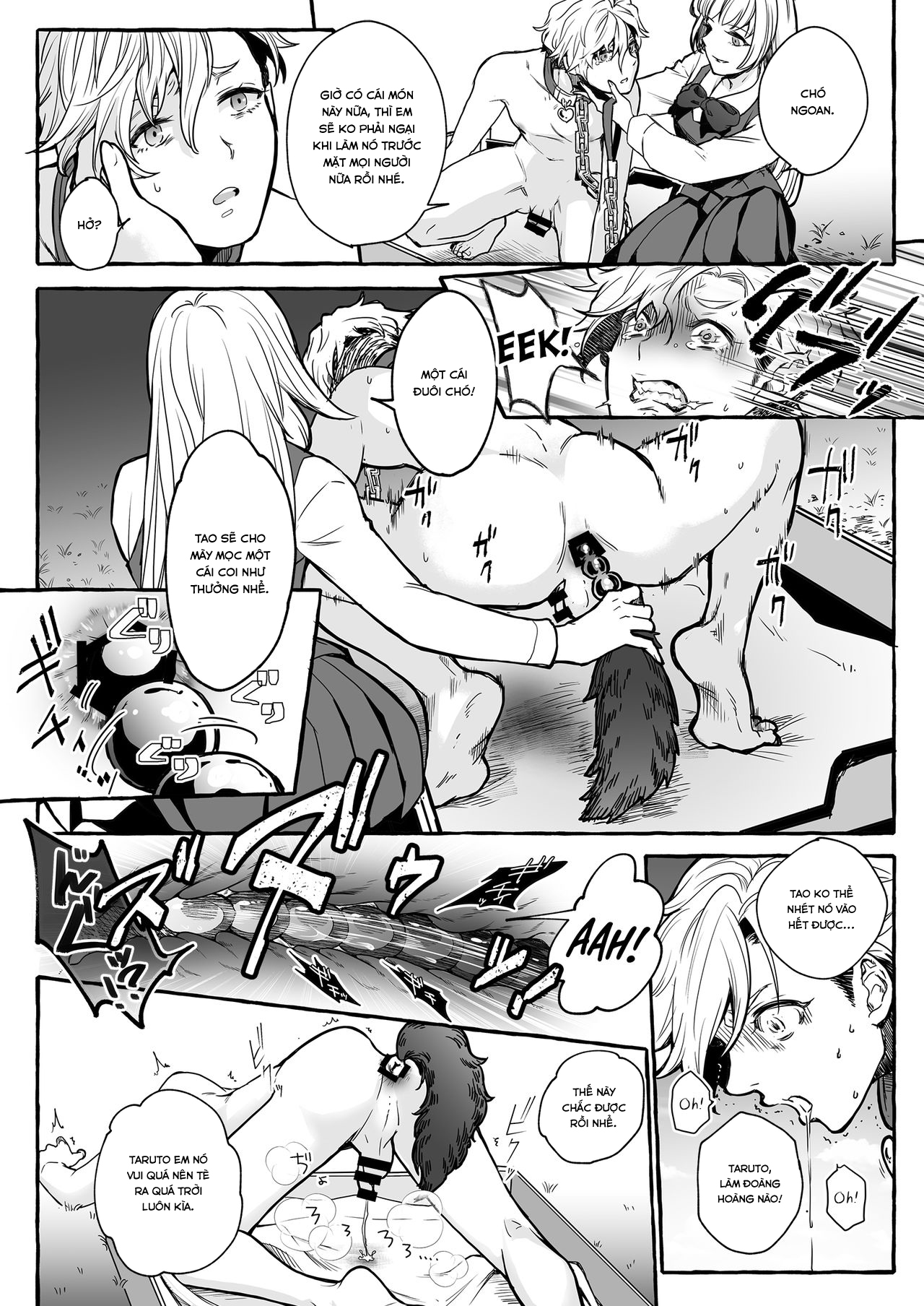 Đọc truyện hentai Osu Inu Ni Metorareta Otoko; ~ Teishuku Na Hanayome Inu No Sodatekata ~ - Oneshot