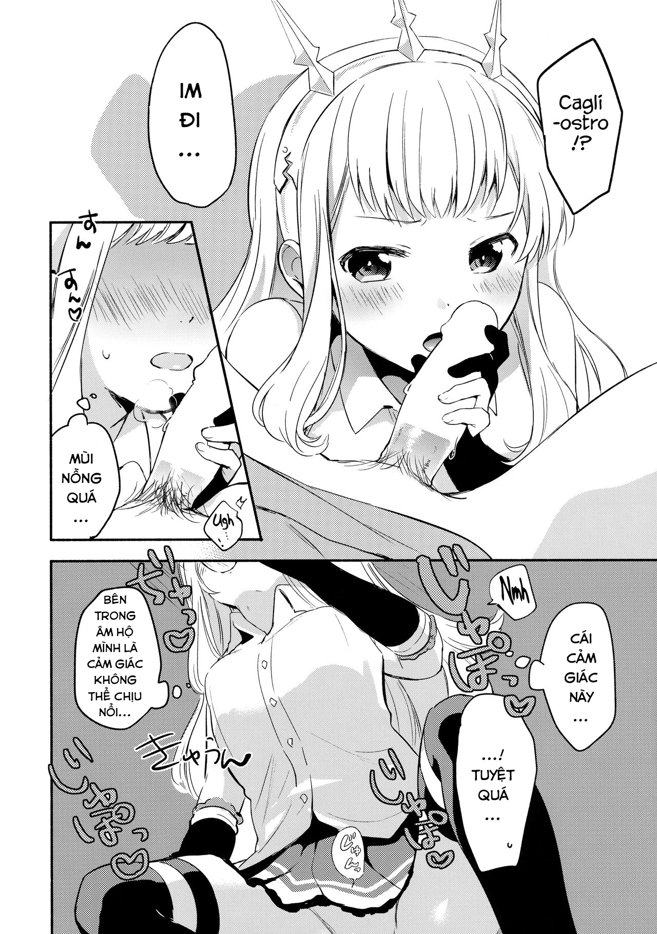 Đọc truyện hentai Cagliostro-chan đang yêu - Oneshot