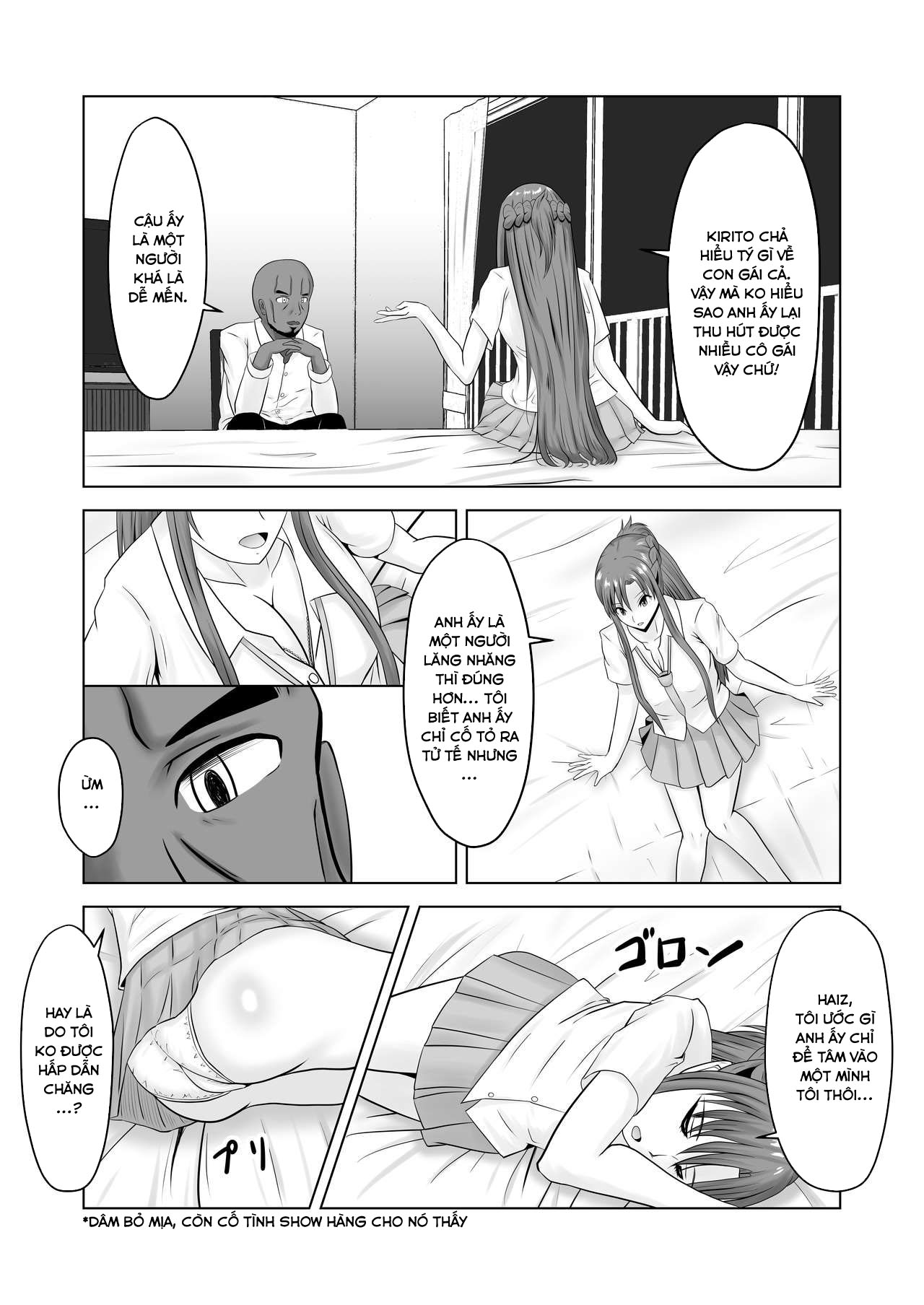 Đọc truyện hentai Asuna no Ayamachi - Oneshot