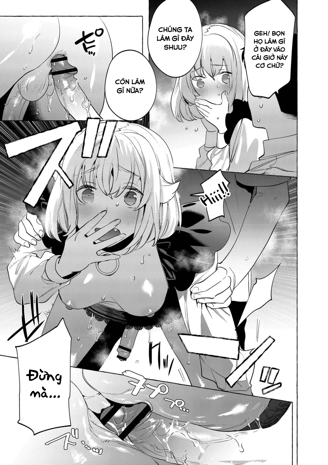 Đọc truyện hentai Yoru no Aokan Kouen - Oneshot
