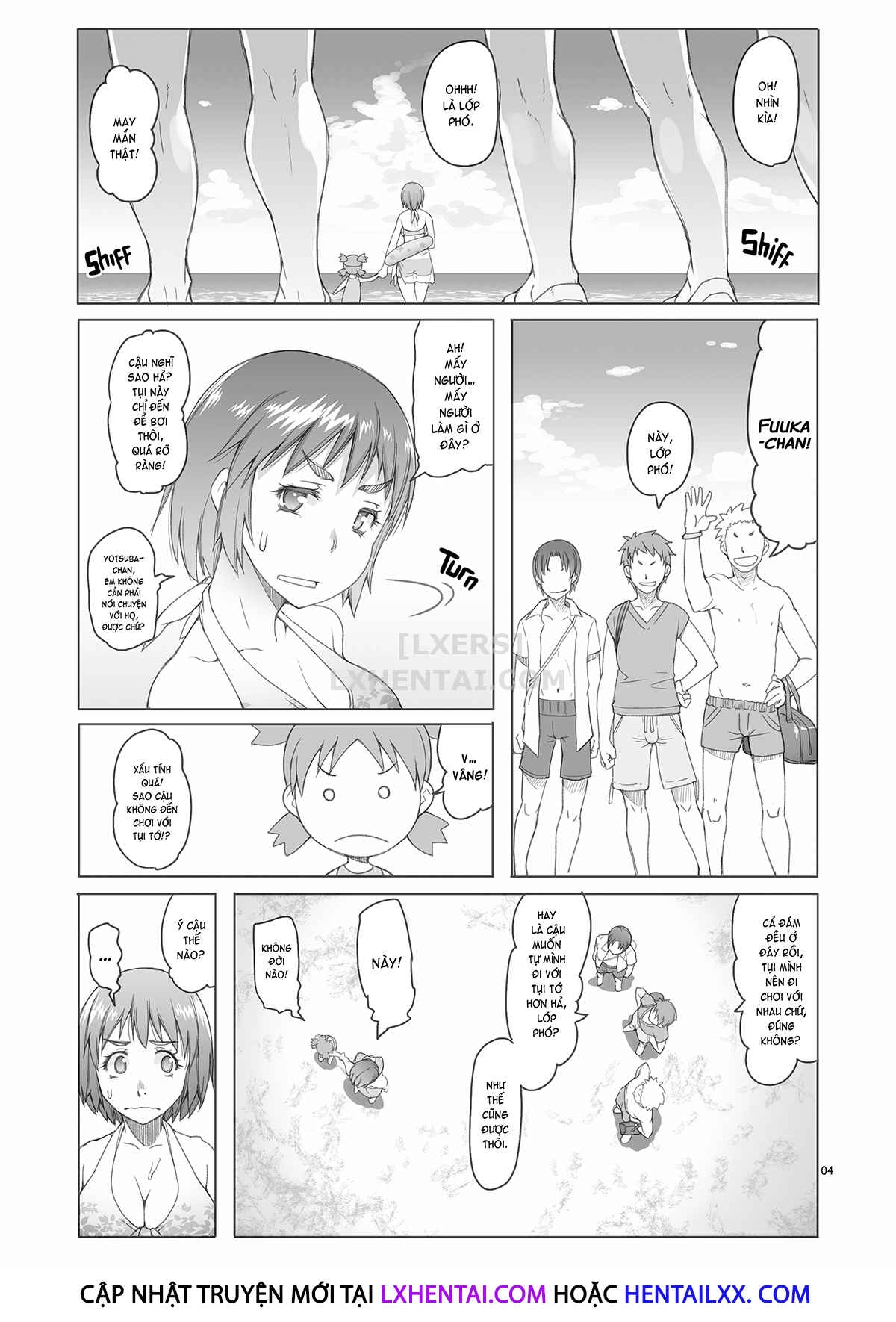 Đọc truyện hentai Fuuka-Chan Natsu Nikki - Oneshot