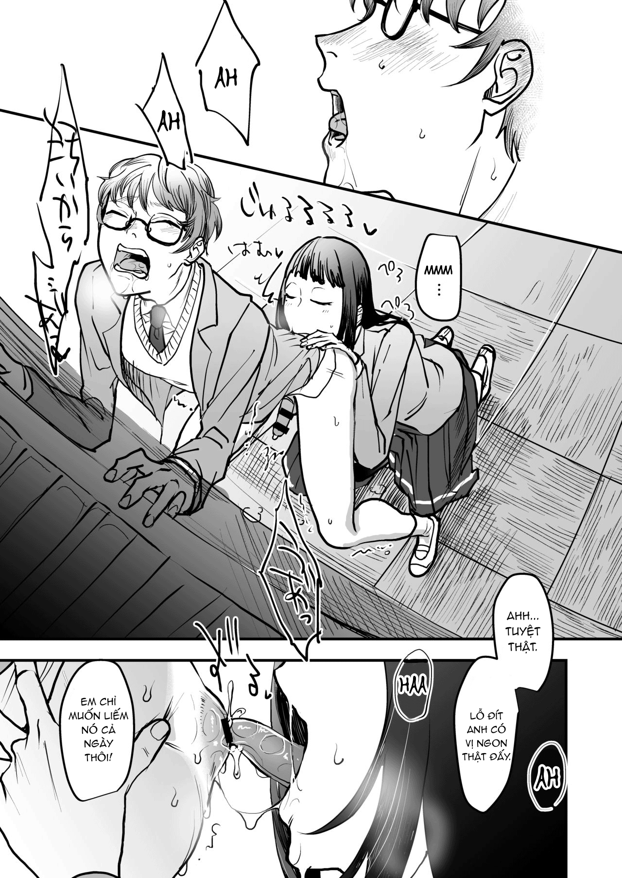 Đọc truyện hentai Boku wa Kouhai no Onahole - Oneshot