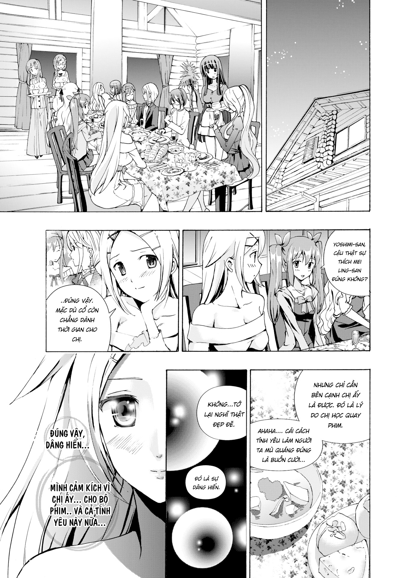 Đọc truyện hentai Tuyển Tập Yuri Một Nắng - Hộp Nhạc Ký Ức - Chap 1: Overture to Flowering