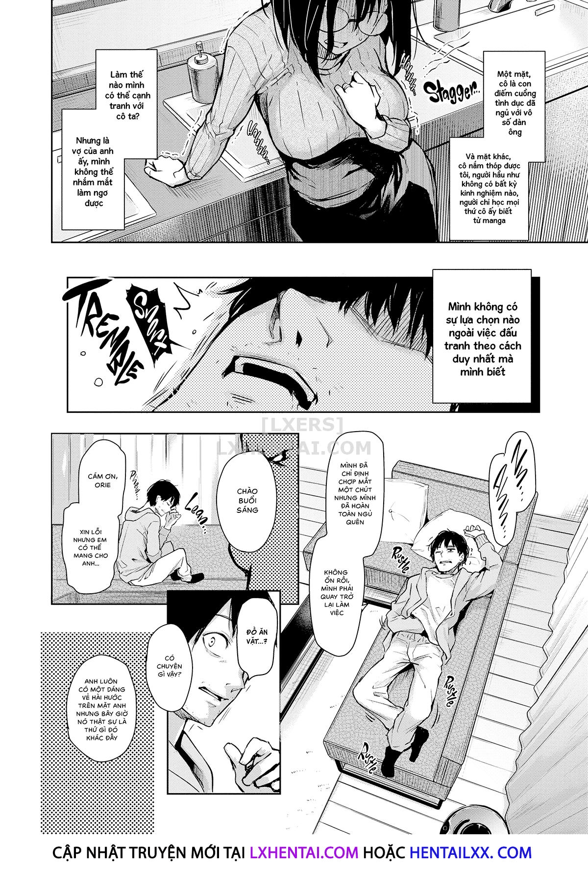 Đọc truyện hentai Azato Making Plus - Chap 5 - Newlywed Editor Tsukimoto-san