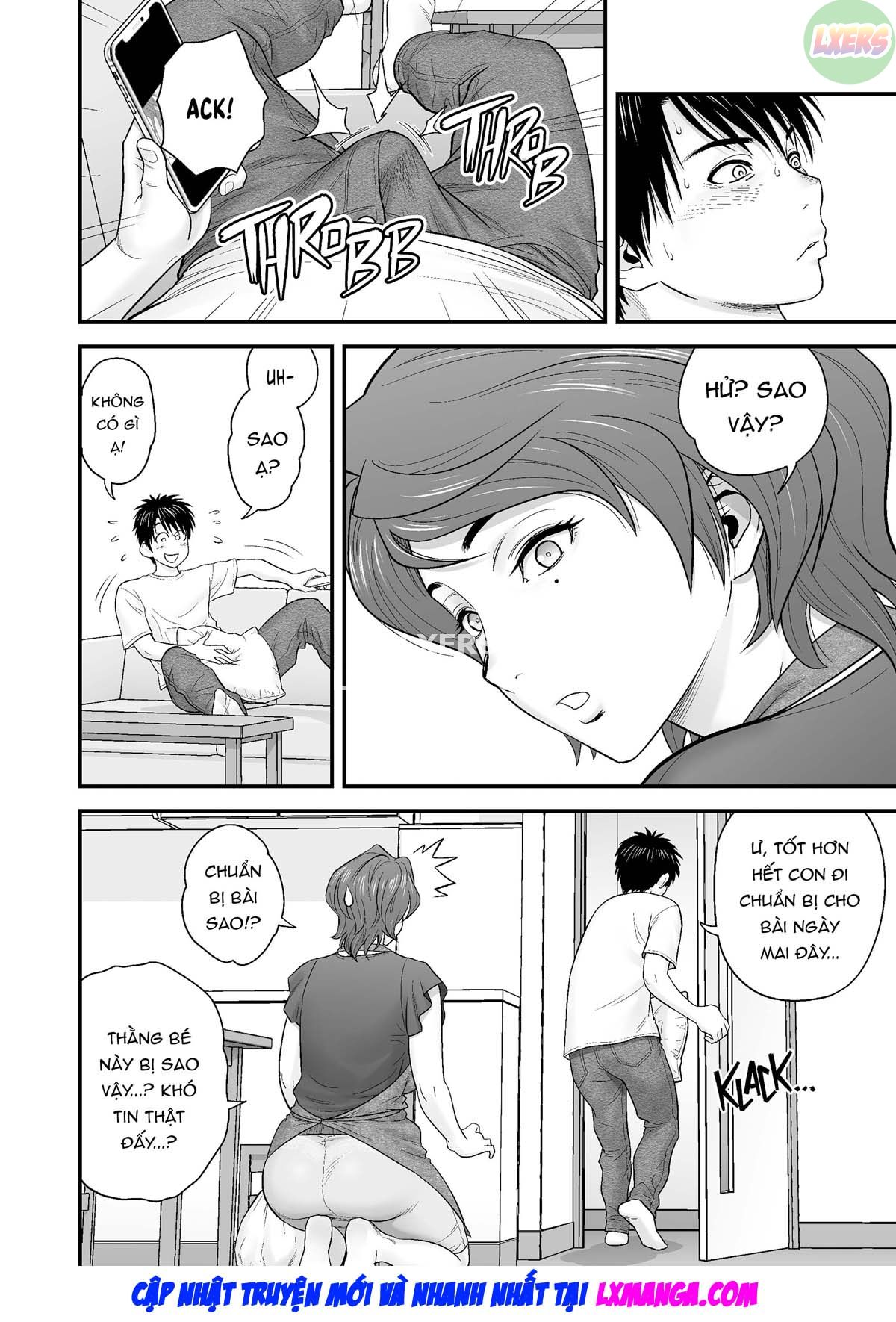 Đọc truyện hentai Vì mẹ tôi trở thành người yêu của bạn tôi - Chap 2