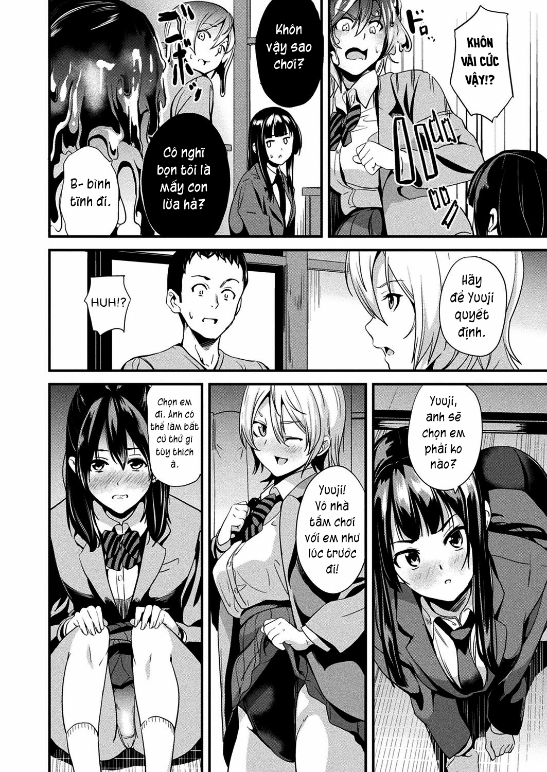 Đọc truyện hentai Sống cùng bé Slime. - Chap 8: Anh xin các em.