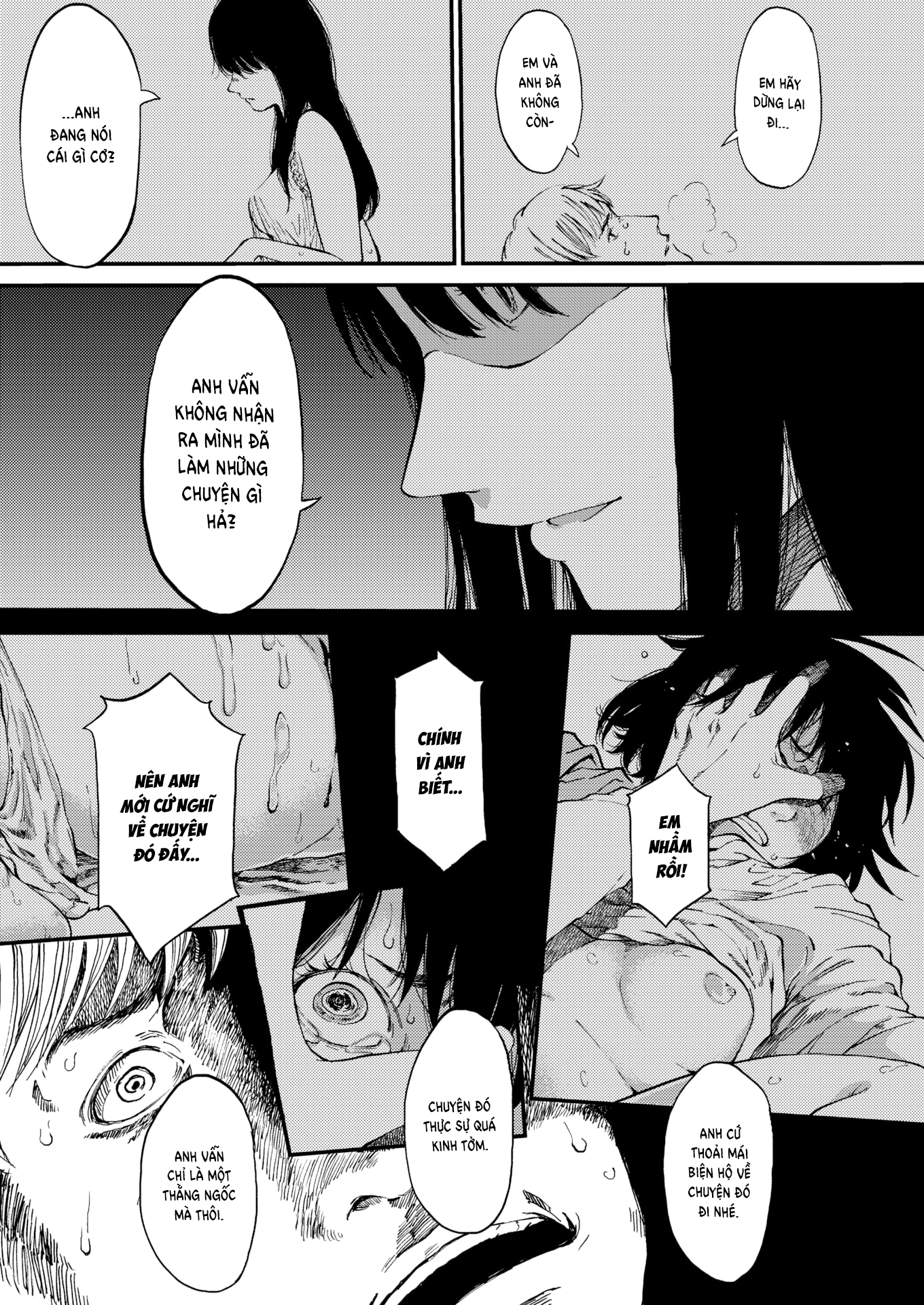 Đọc truyện hentai Ác mộng của kẻ tội đồ - Oneshot