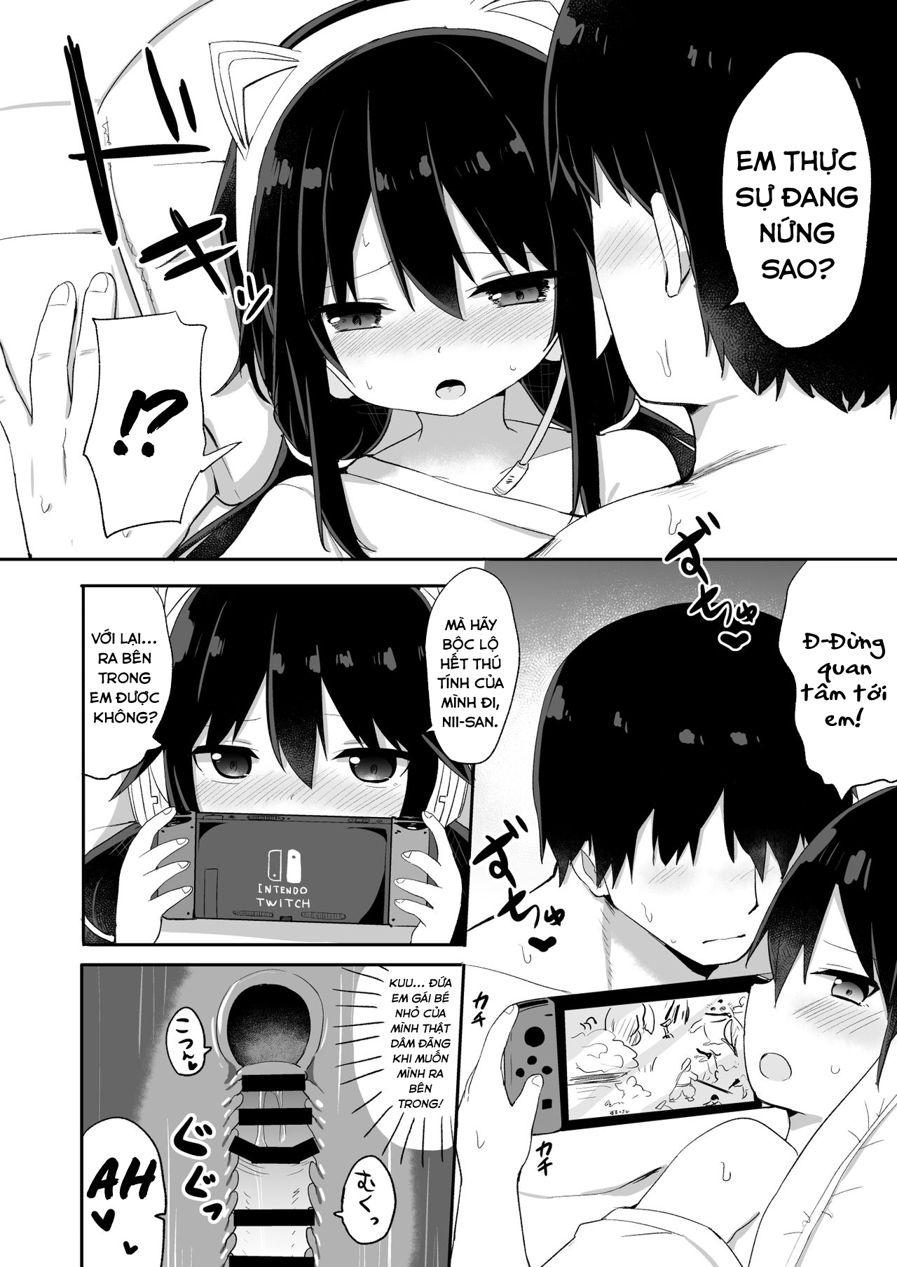 Đọc truyện hentai Đứa em trai succubus - Oneshot - Ngọt