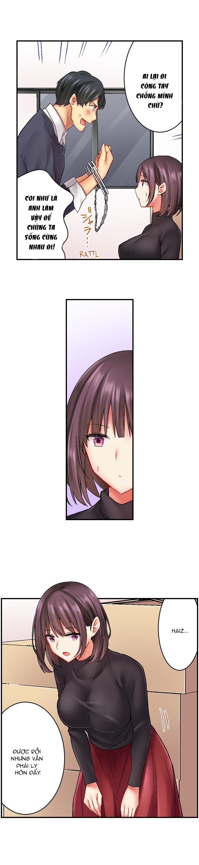 Đọc truyện hentai Cuộc sống của cặp đôi mới cưới - Chap 1: còng tay...