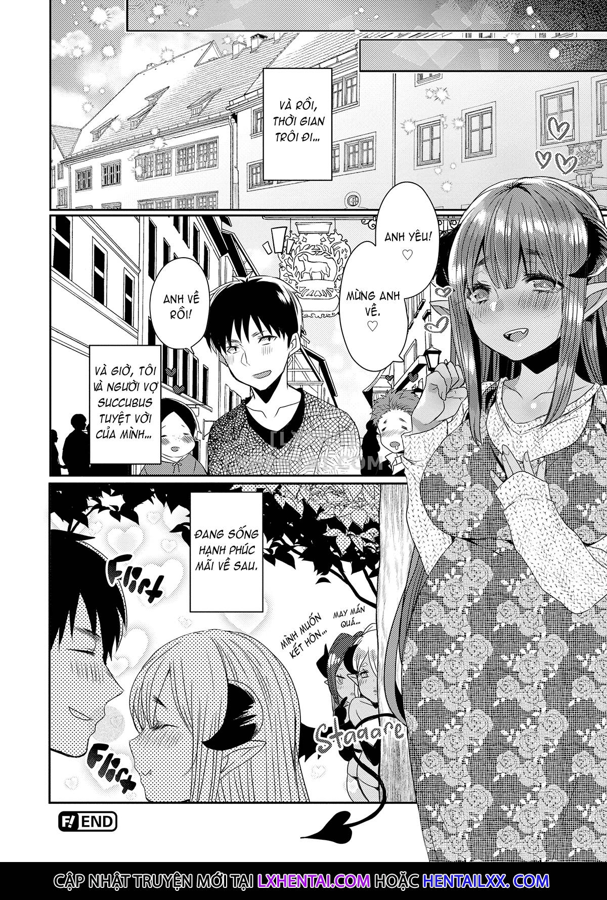 Đọc truyện hentai Monster Girls With a Need for Seed - Chap 8 - My First Succubus
