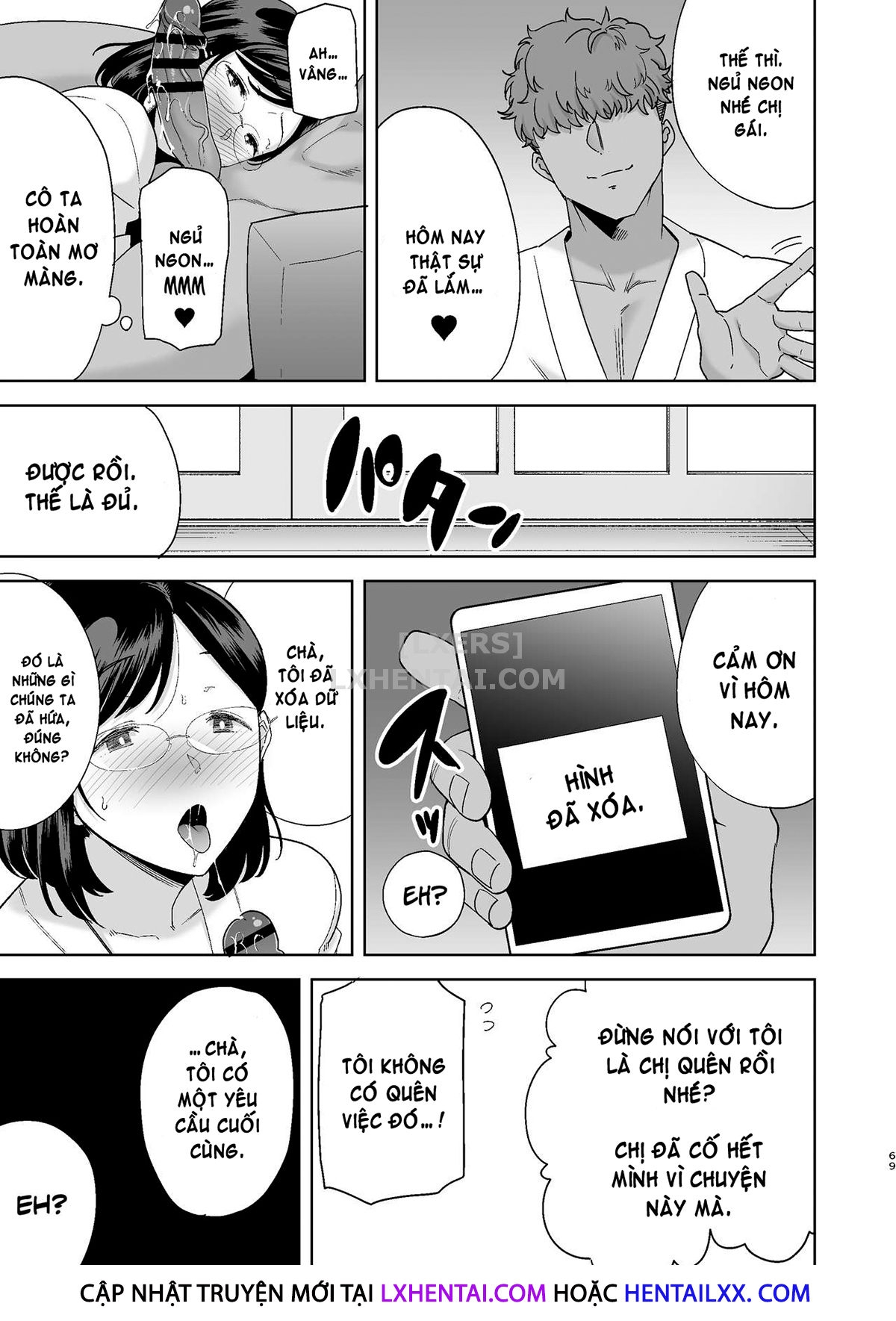 Đọc truyện hentai Natsuzuma ~Natsu, Ryokan, Nanpa Otoko-Tachi Ni Ochita Tsuma~ - Chap 2 - Có che | [END]