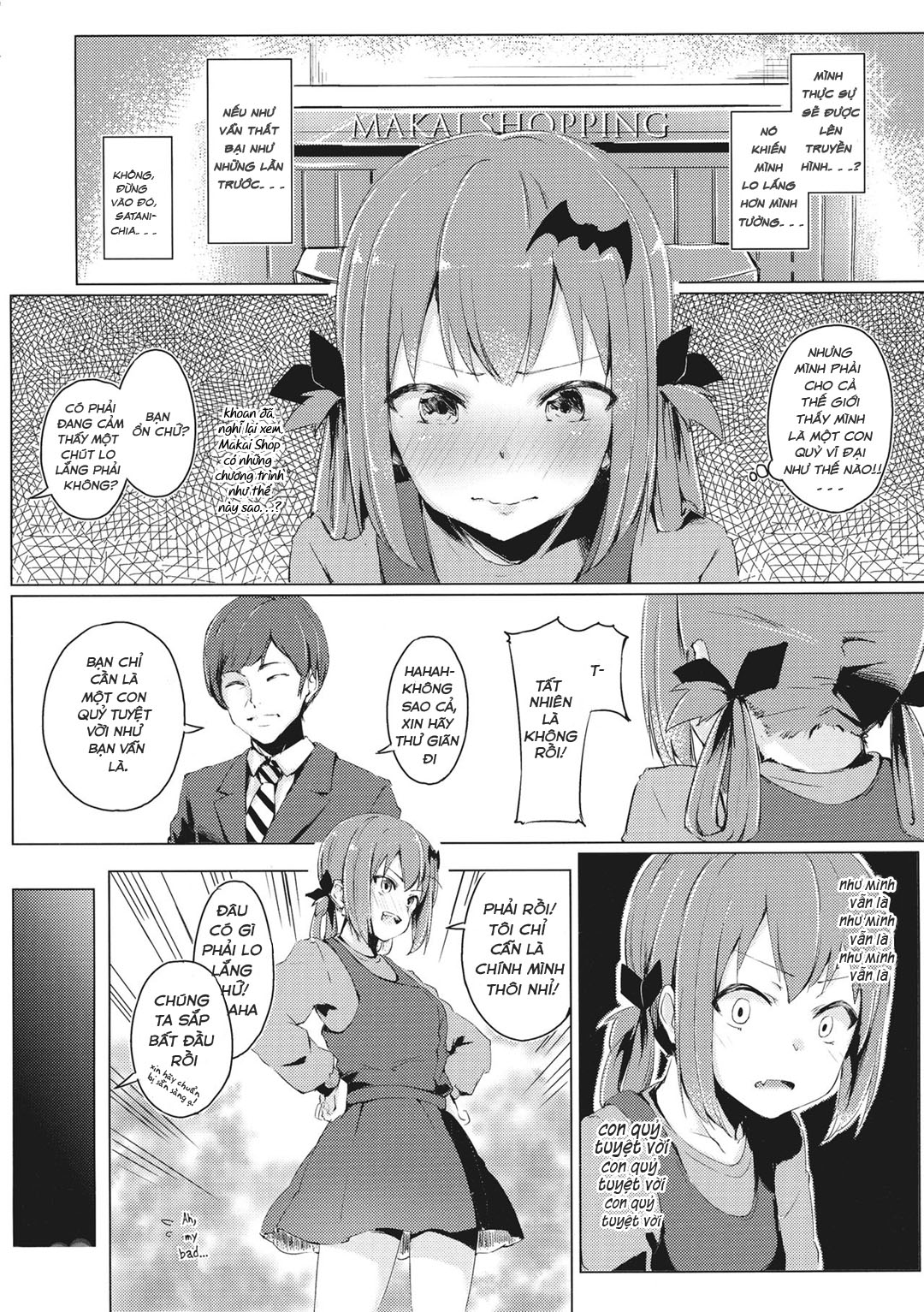 Đọc truyện hentai Dai Acme Satanichia - Oneshot