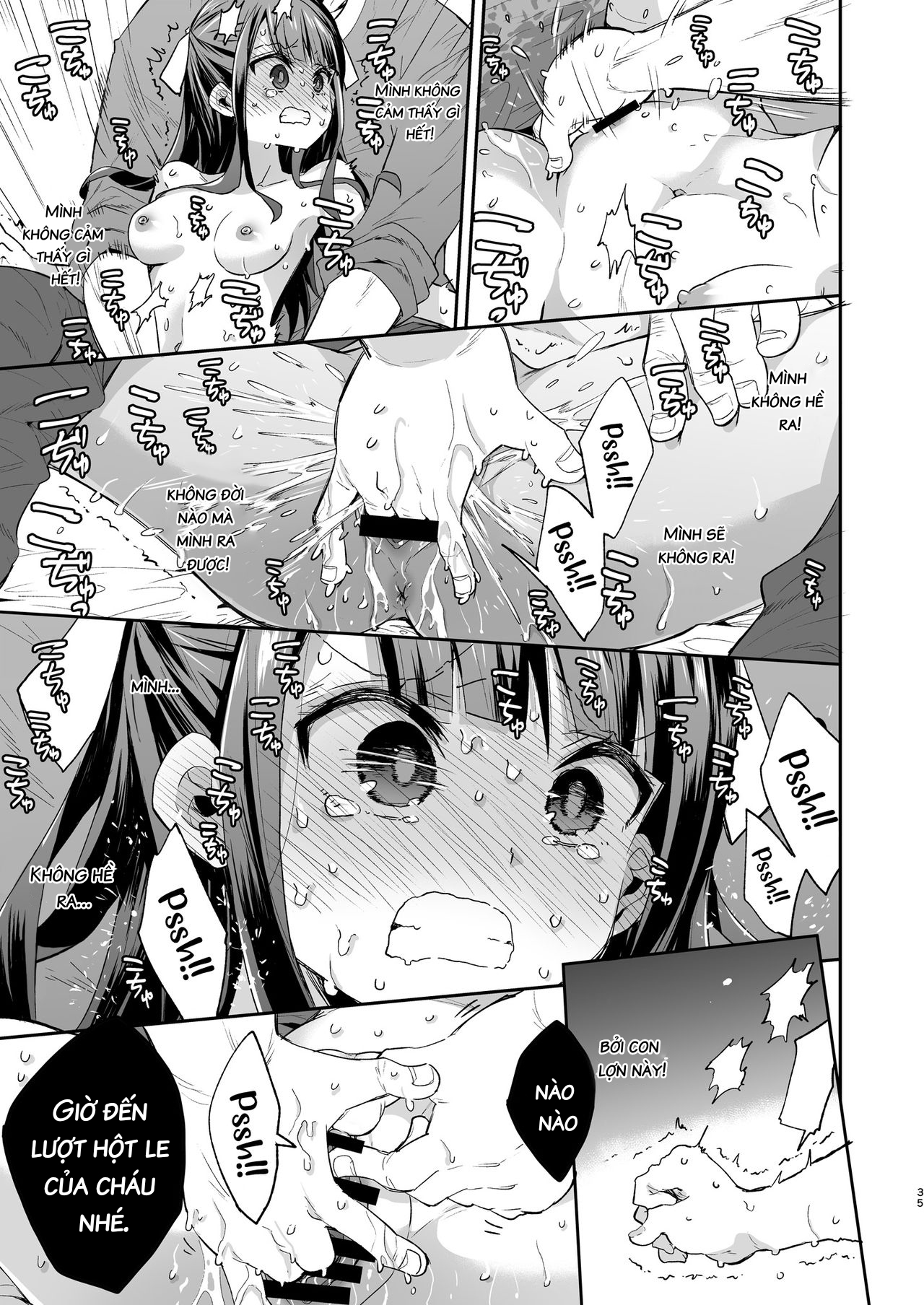 Đọc truyện hentai Ngày mà cô bé khó ở chịu thua ông chú xấu xa. - Oneshot