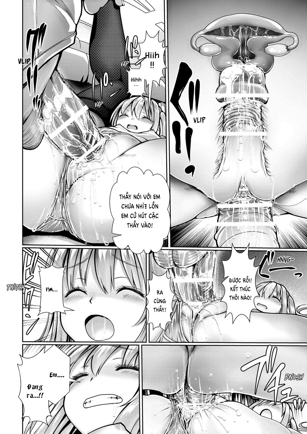 Đọc truyện hentai 5-nen 3-kumi no Isekai Ryuugakusei o Shidou suru Tsumori ga Choukyou shite shimatta - Oneshot