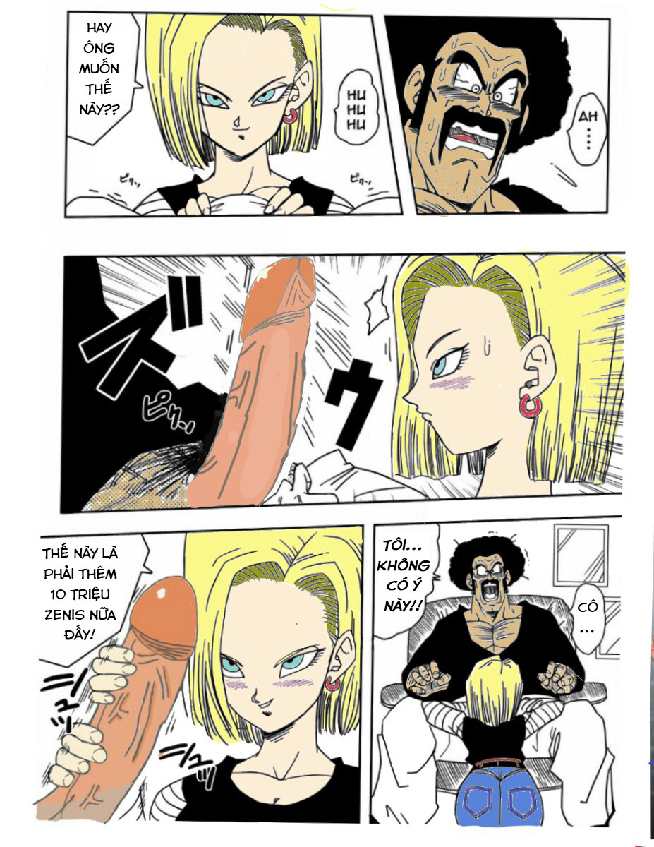 Đọc truyện hentai 18-gou to Mister Satan!! Seiteki Sentou! (Dragon Ball Z) [Decensored] - Oneshot