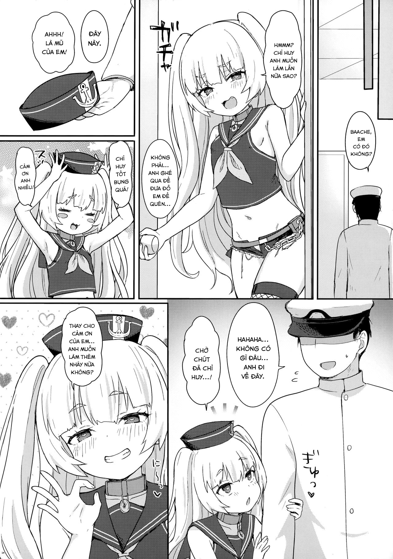 Đọc truyện hentai Leave Everything To Bache! (Azur Lane) Oneshot