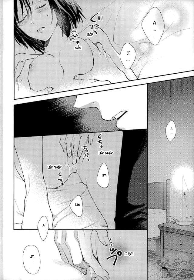 Đọc truyện hentai Chẳng thể đợi chờ (Shingeki no Kyojin) - Oneshot