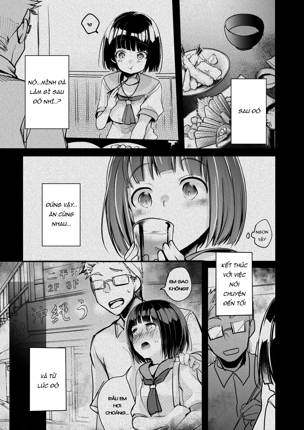 Đọc truyện hentai Một cô gái cảm thấy tốt khi đi học cùng một trường luyện thi - Chap 2