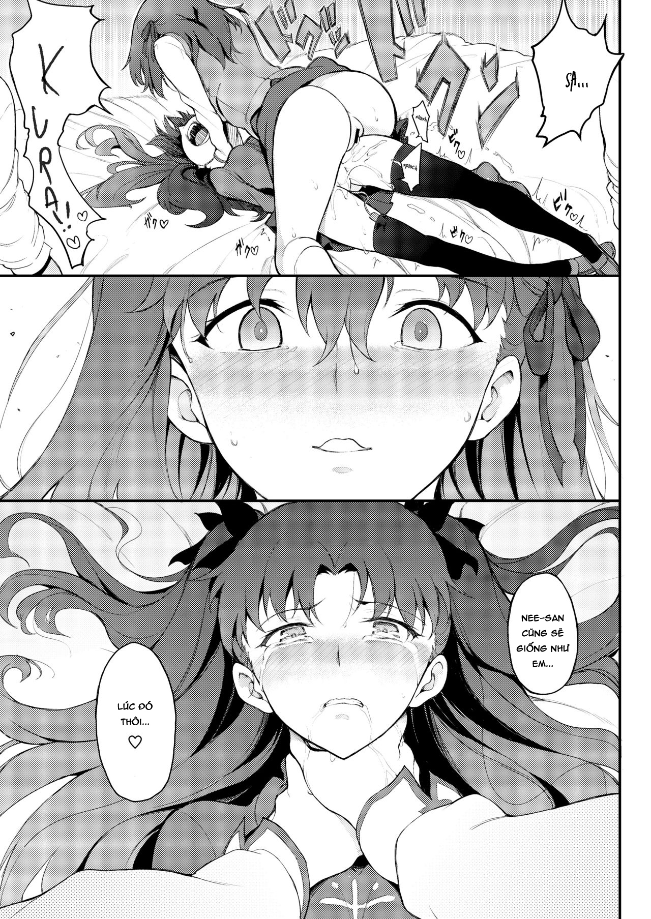 Đọc truyện hentai Chị em nhà Tohsaka sa ngã - Oneshot
