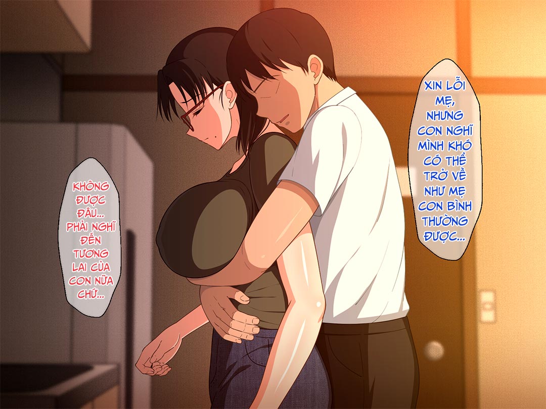 Đọc truyện hentai Khao khát người mẹ vú bự trong căn phòng nhỏ - Chap 3