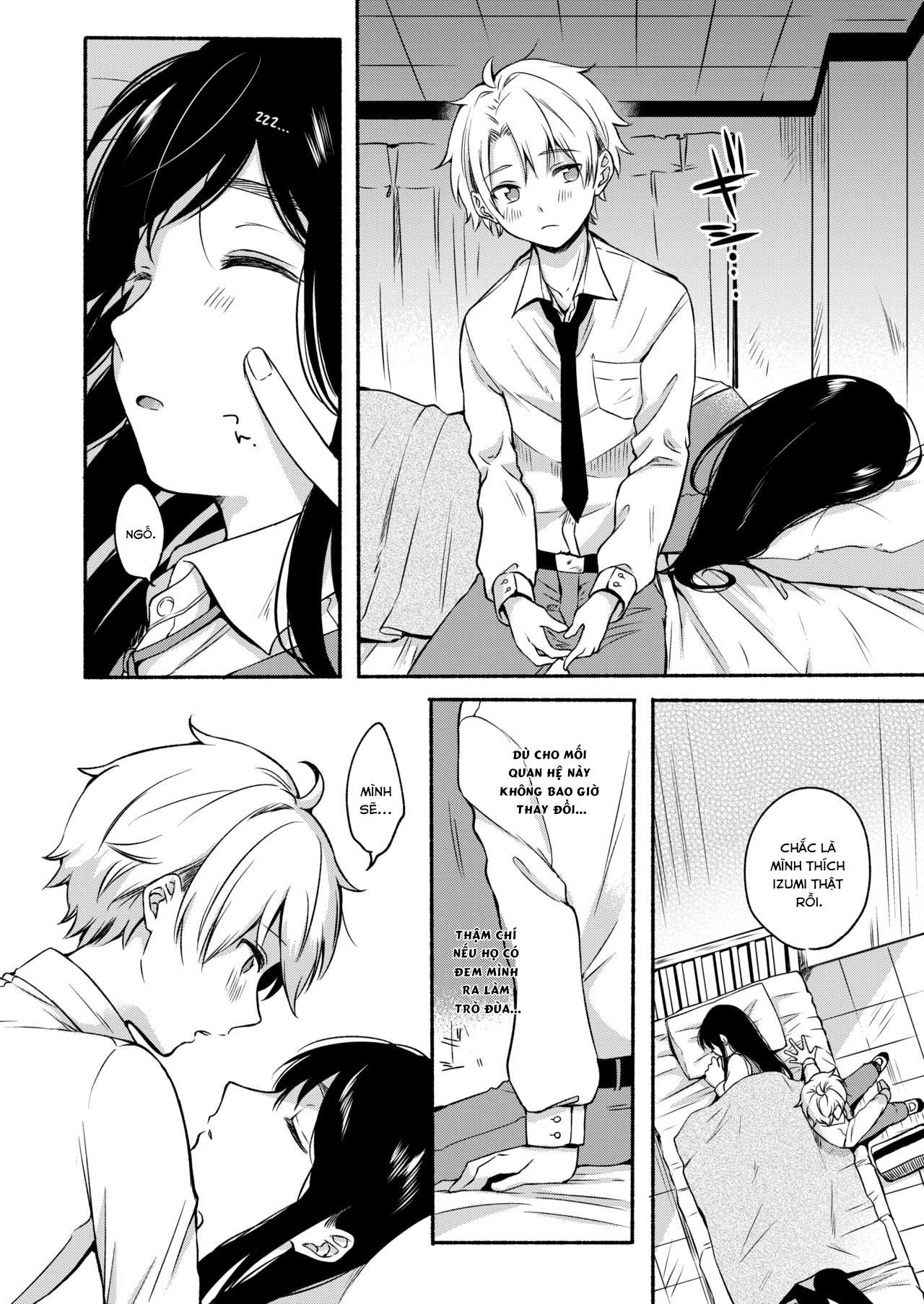Đọc truyện hentai Uso Yume 30-centi - Oneshot - Có che