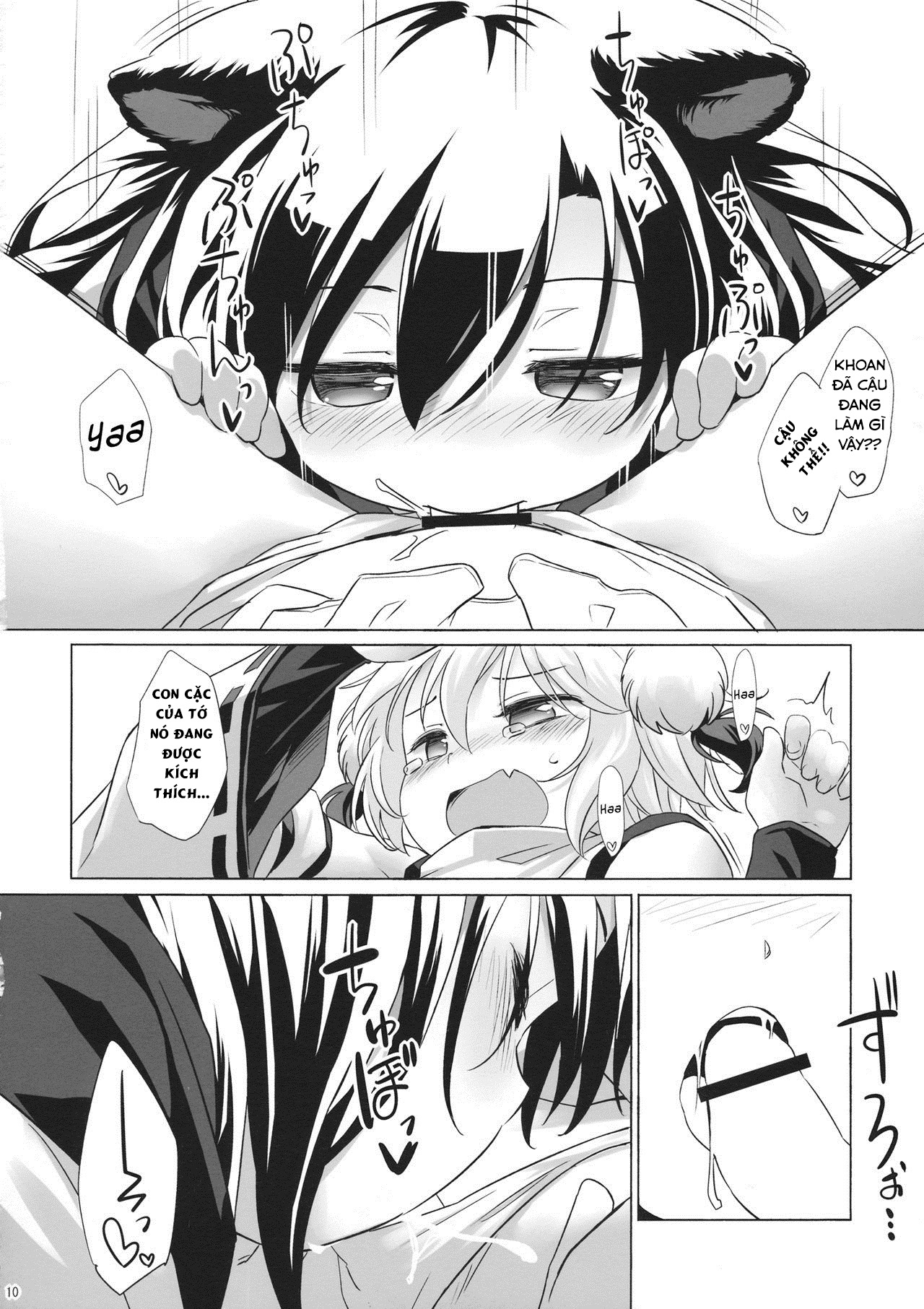Đọc truyện hentai A starving wolf doesn’t fear the stick - Oneshot
