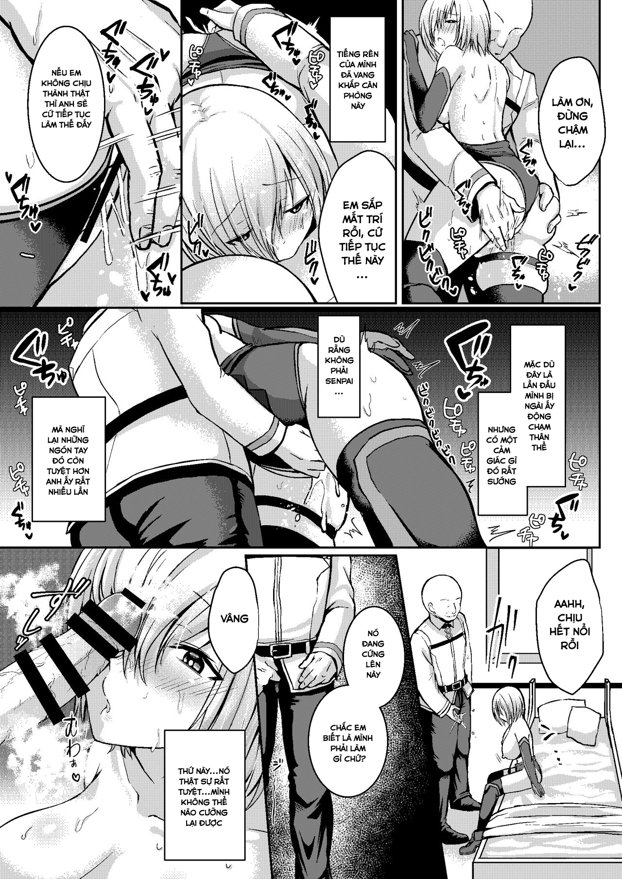 Đọc truyện hentai Senpai ga Sabishiku Saseru kara Ikenain desu yo? - Oneshot