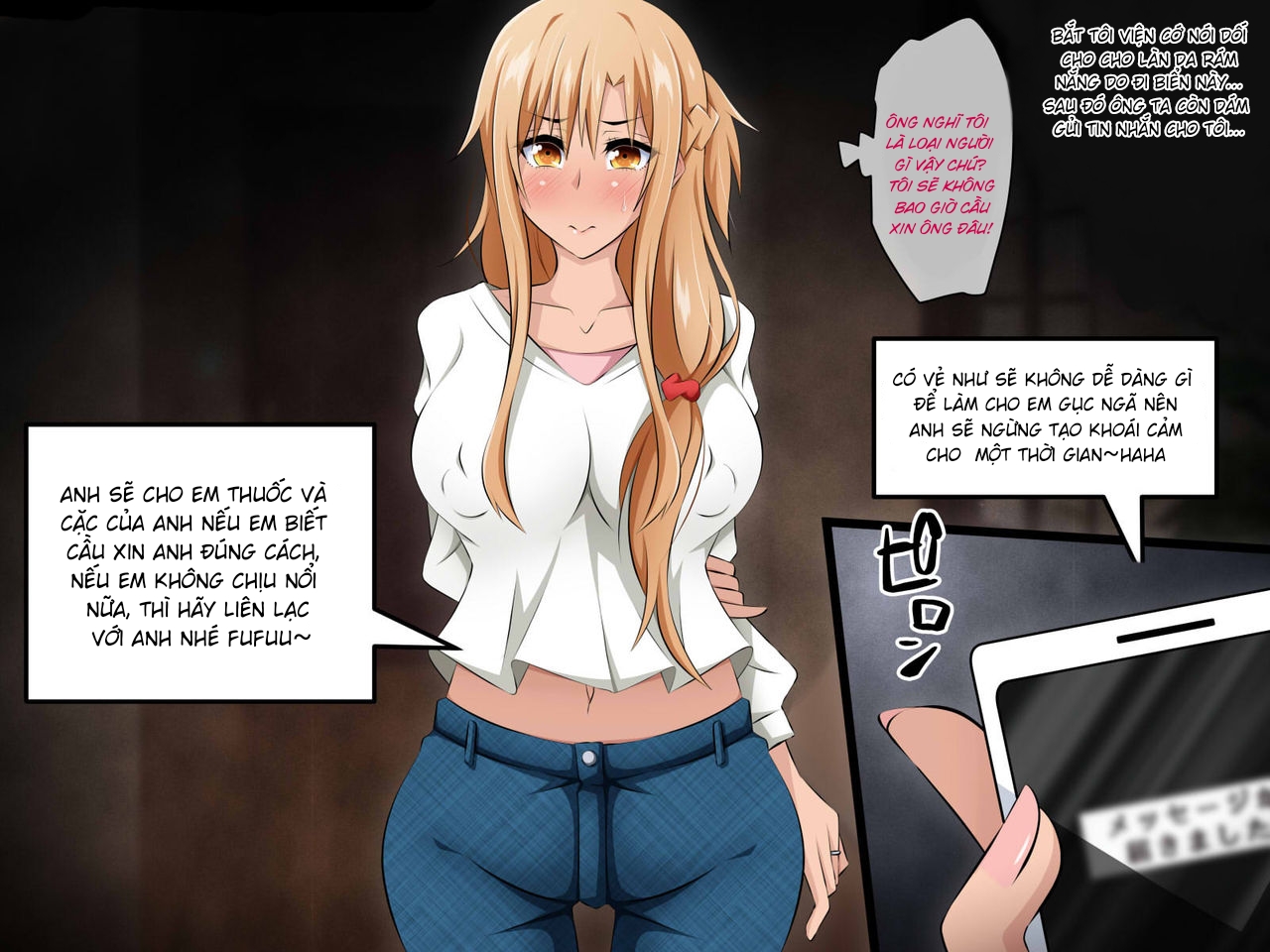 Đọc truyện hentai Hitozuma ni Natta Heroine o Netoru. - Chap 3