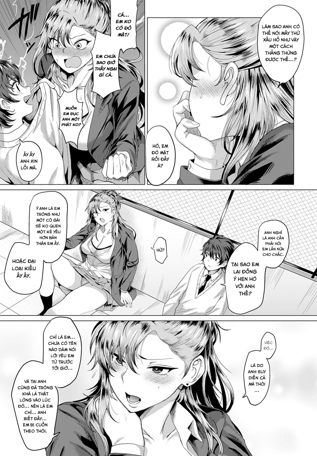 Đọc truyện hentai Boku to Furyou to Okujou de - Oneshot