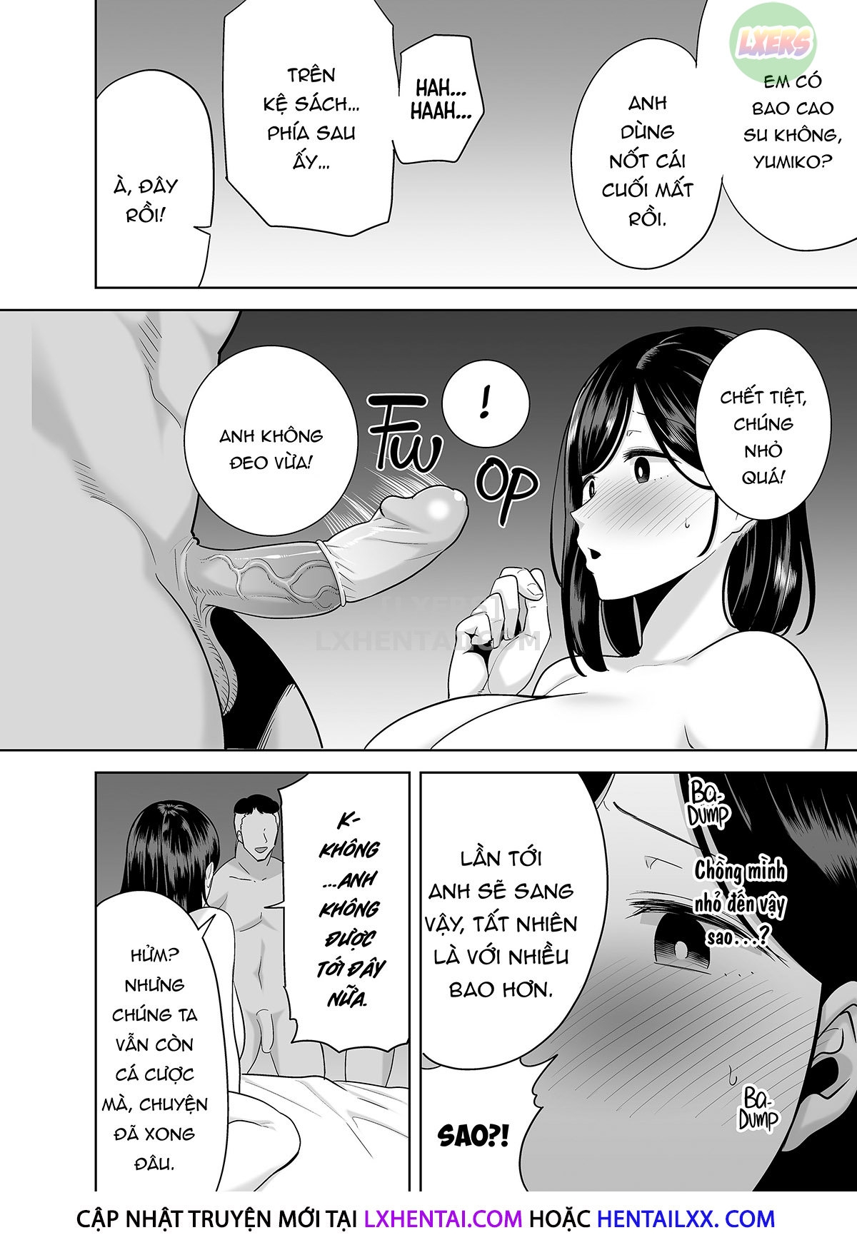 Đọc truyện hentai Natsuzuma ~Natsu, Ryokan, Nanpa Otoko-Tachi Ni Ochita Tsuma~ - Chap 4 - Không che