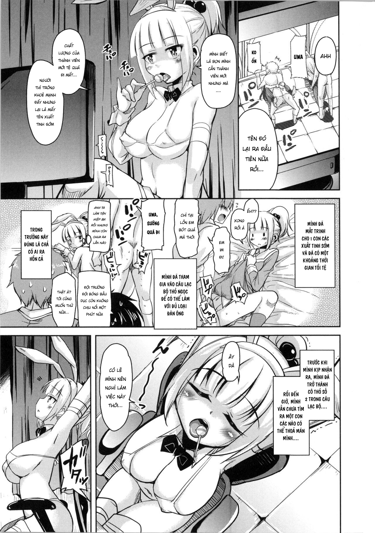 Đọc truyện hentai Câu lạc bộ thỏ ngọc dâm đãng - Chap 4
