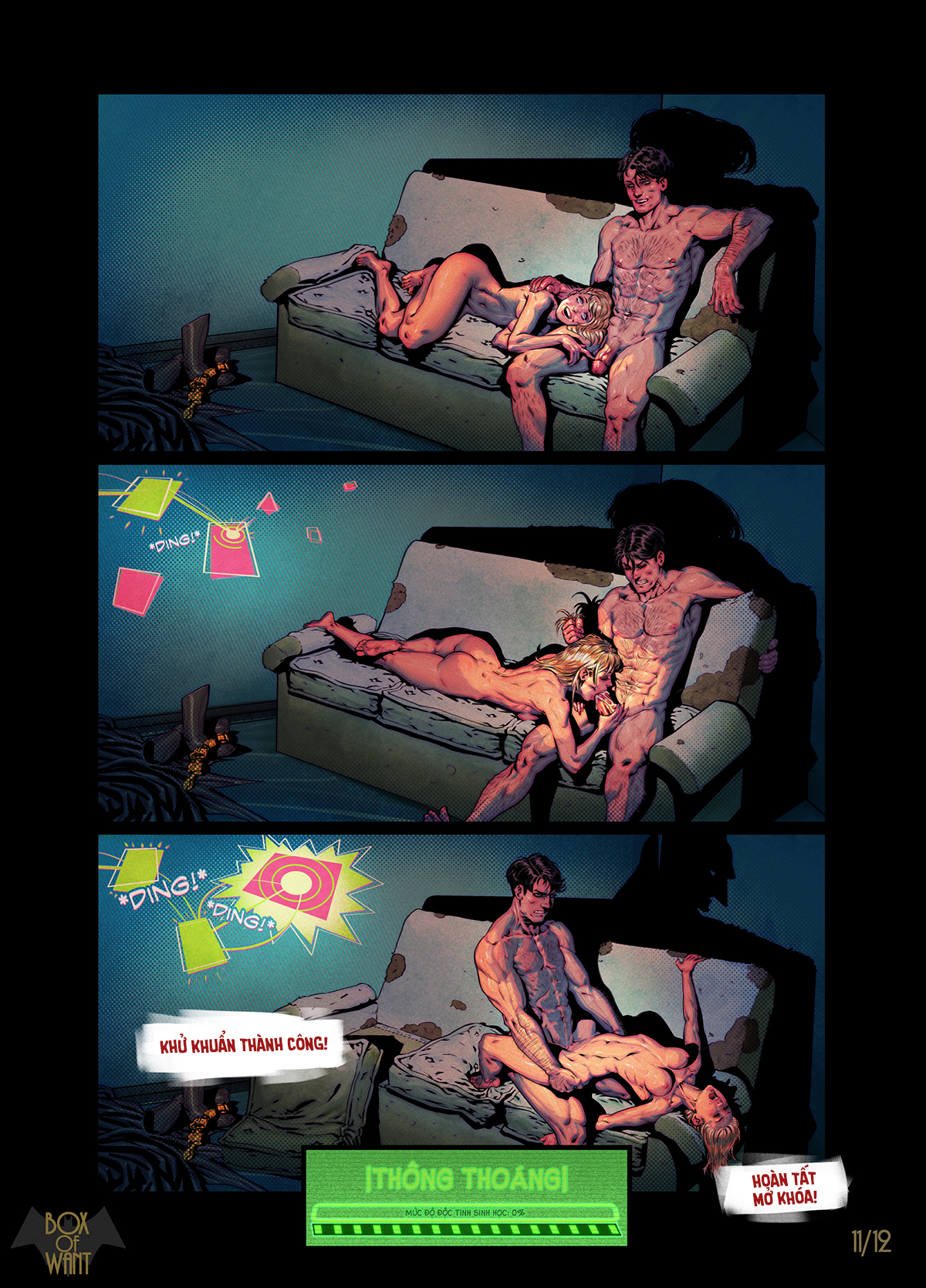 Đọc truyện hentai Cạm bẫy chết người của Harley Quinn - Siêu phẩm Comic
