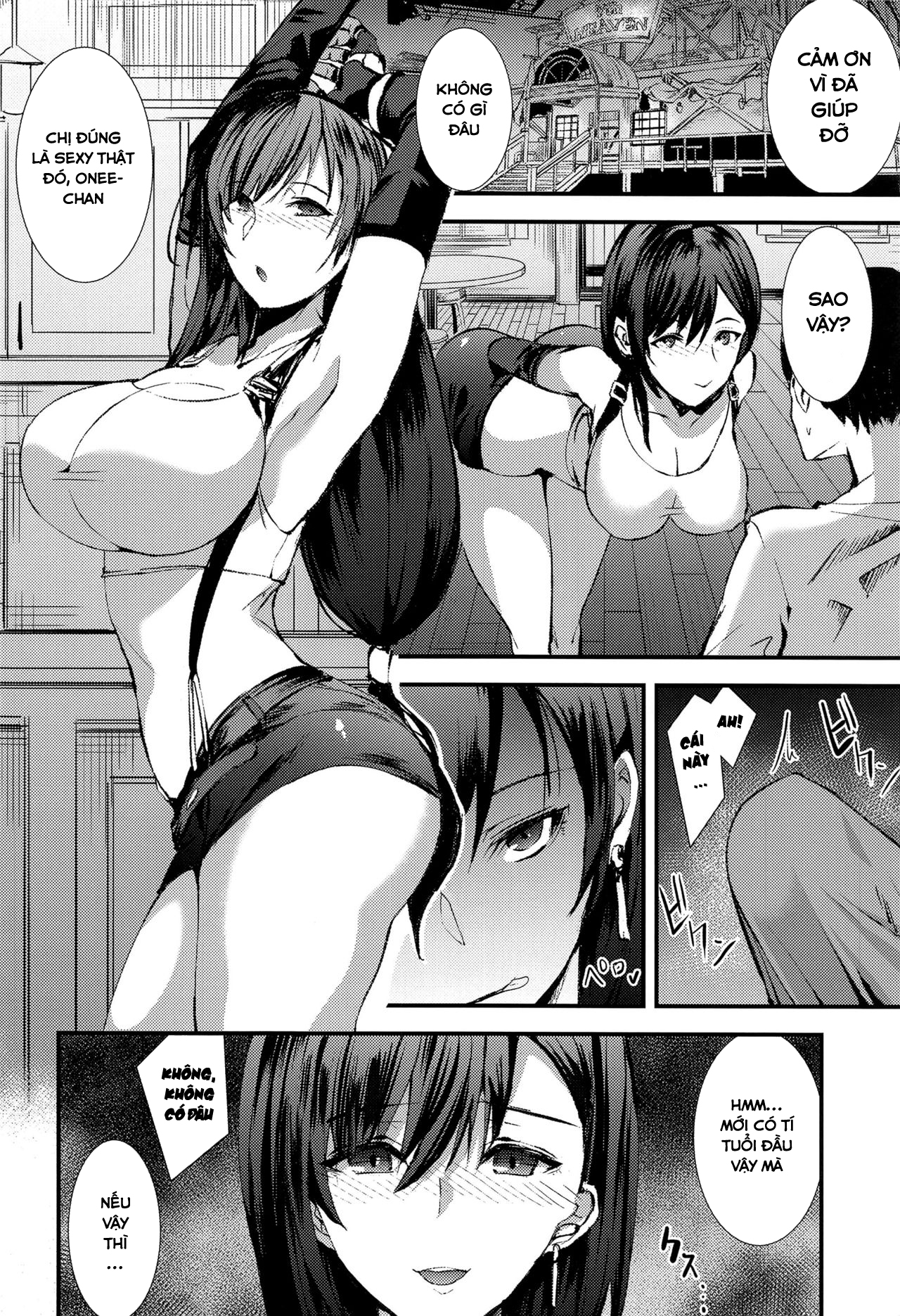Đọc truyện hentai Shoufu Tifa (Final Fantasy VII) - Oneshot