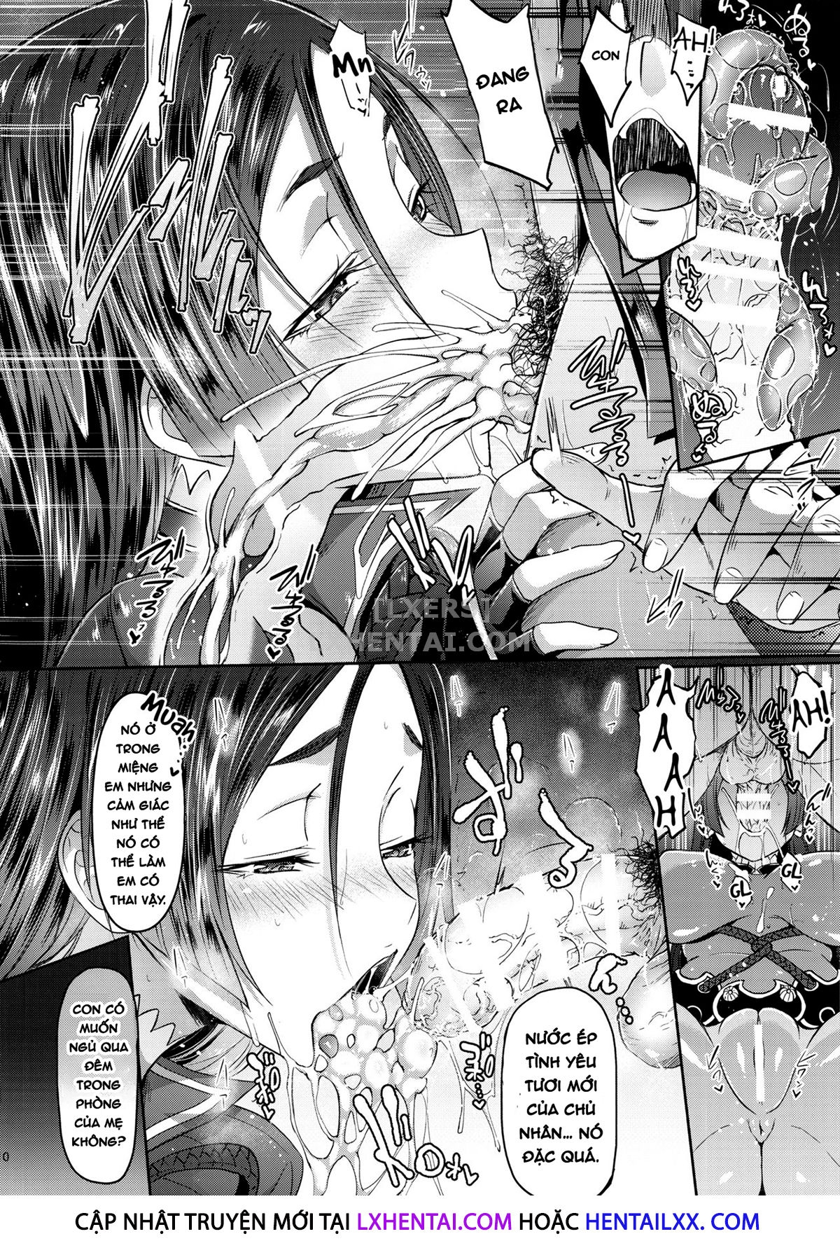 Đọc truyện hentai Raikou Mama Boseiteki Sakusei Nama Houshi. - Chap 1